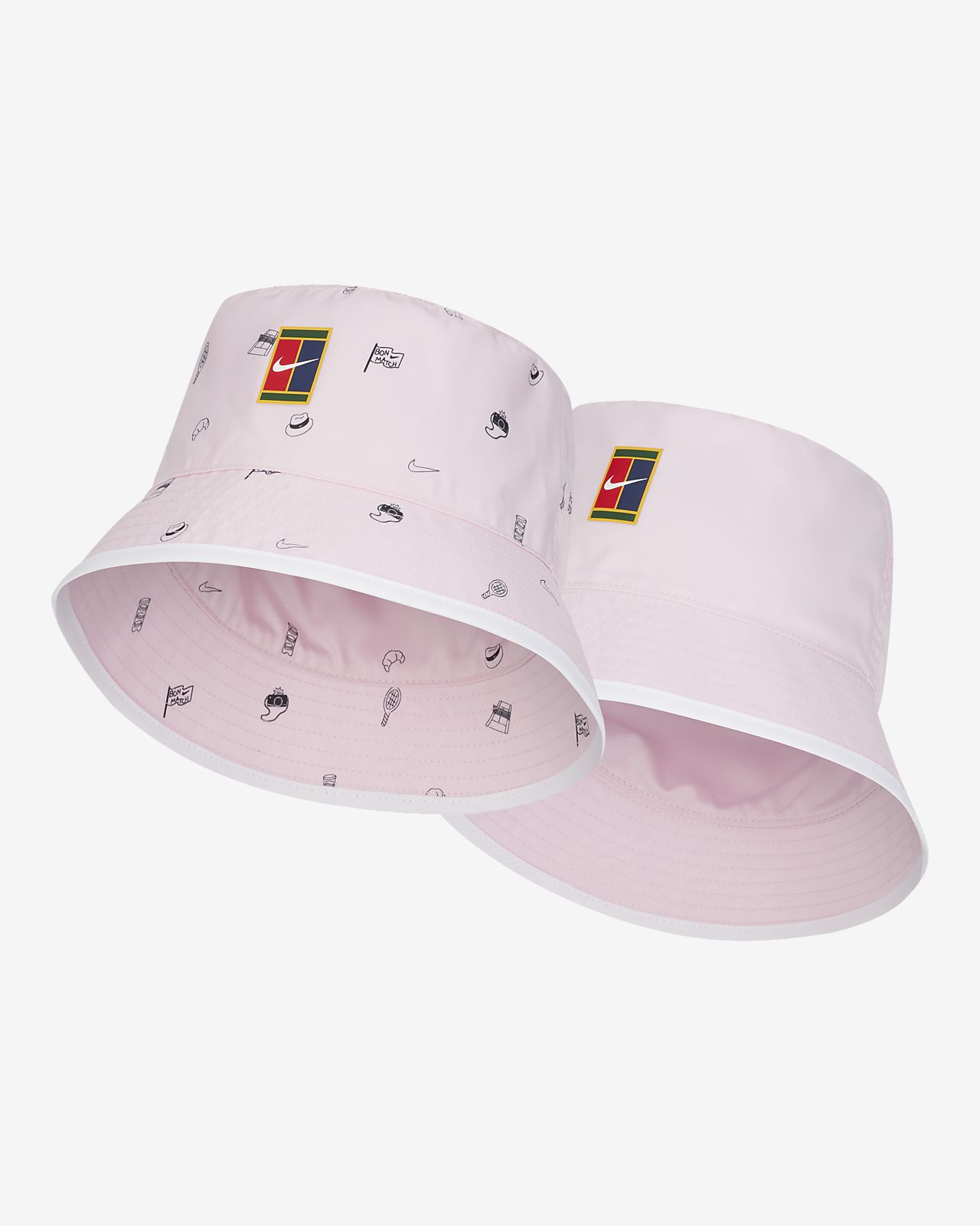 pink nike bucket hat