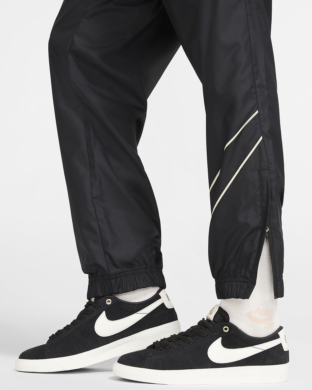 black nike tracksuit pants