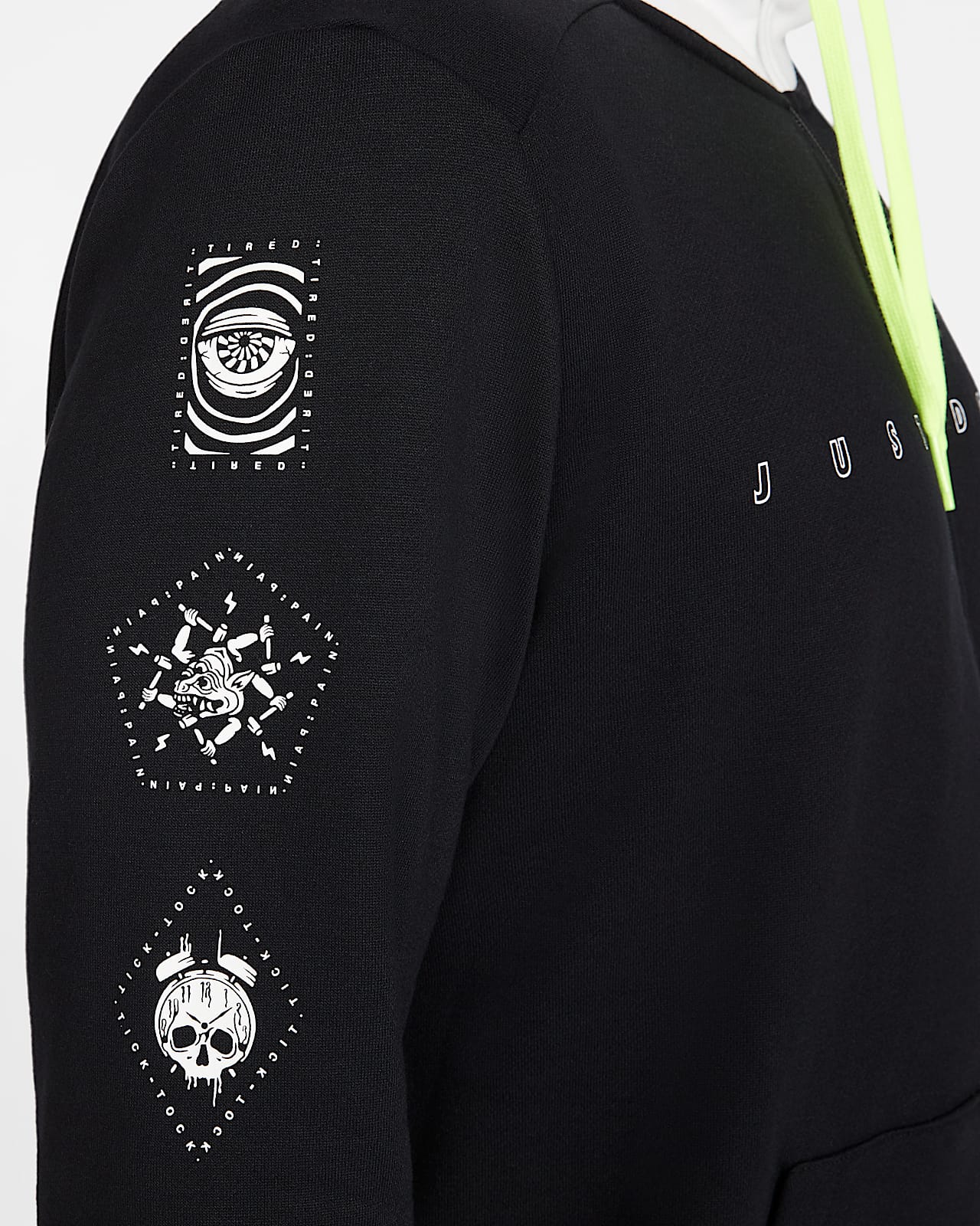 nike men's dry fleece training hoodie