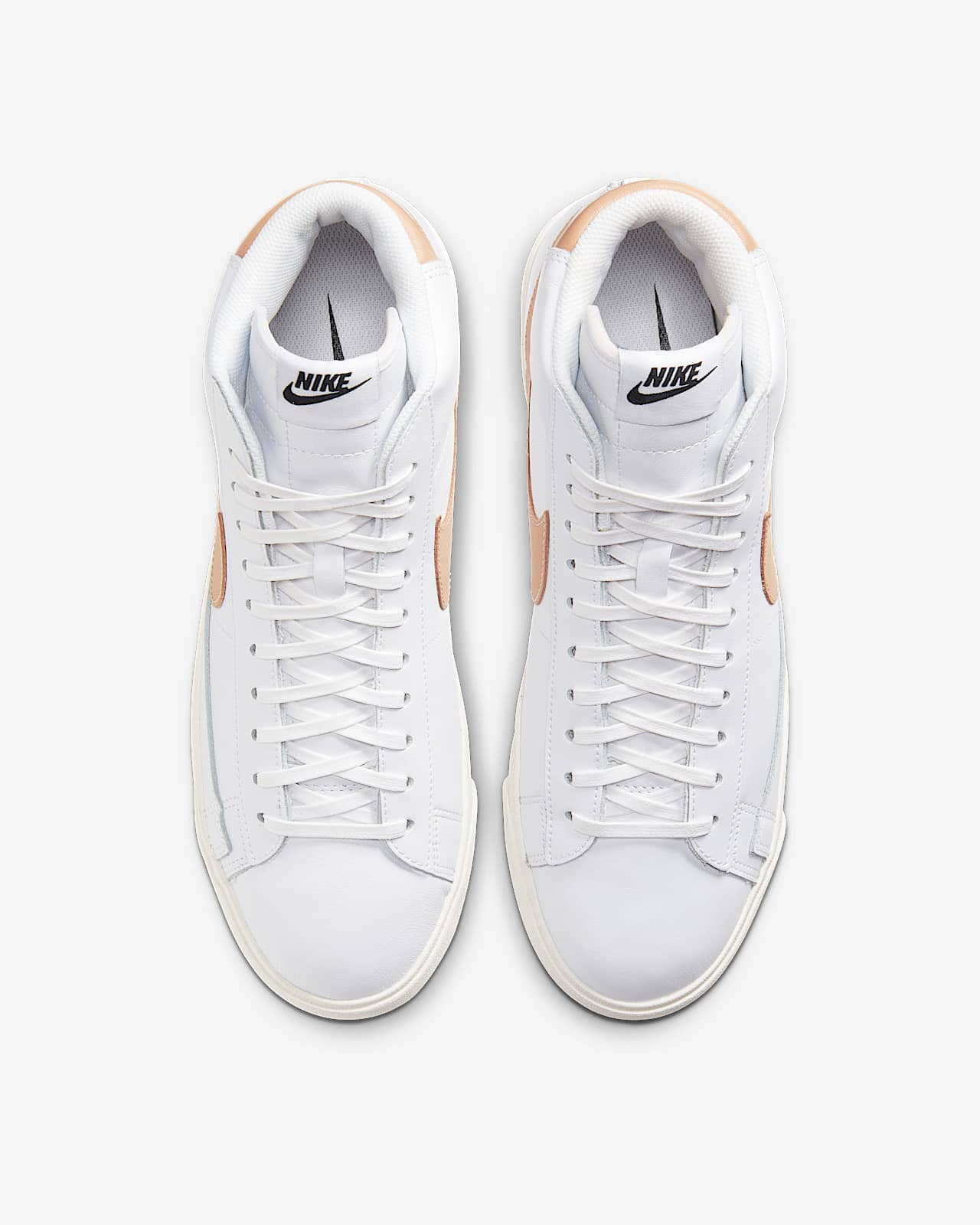 nike blazer mid premium leather Zwart