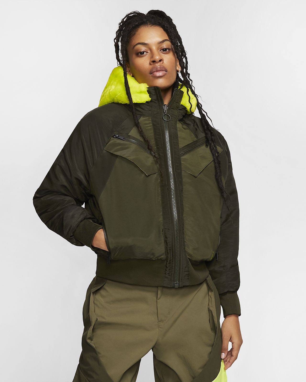 nike bomber jacket womens