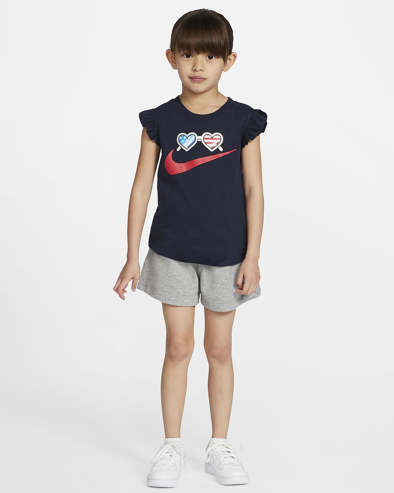 kids nike short set