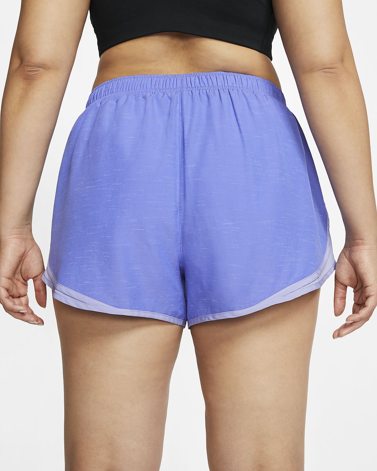 nike women's dry tempo plus size shorts