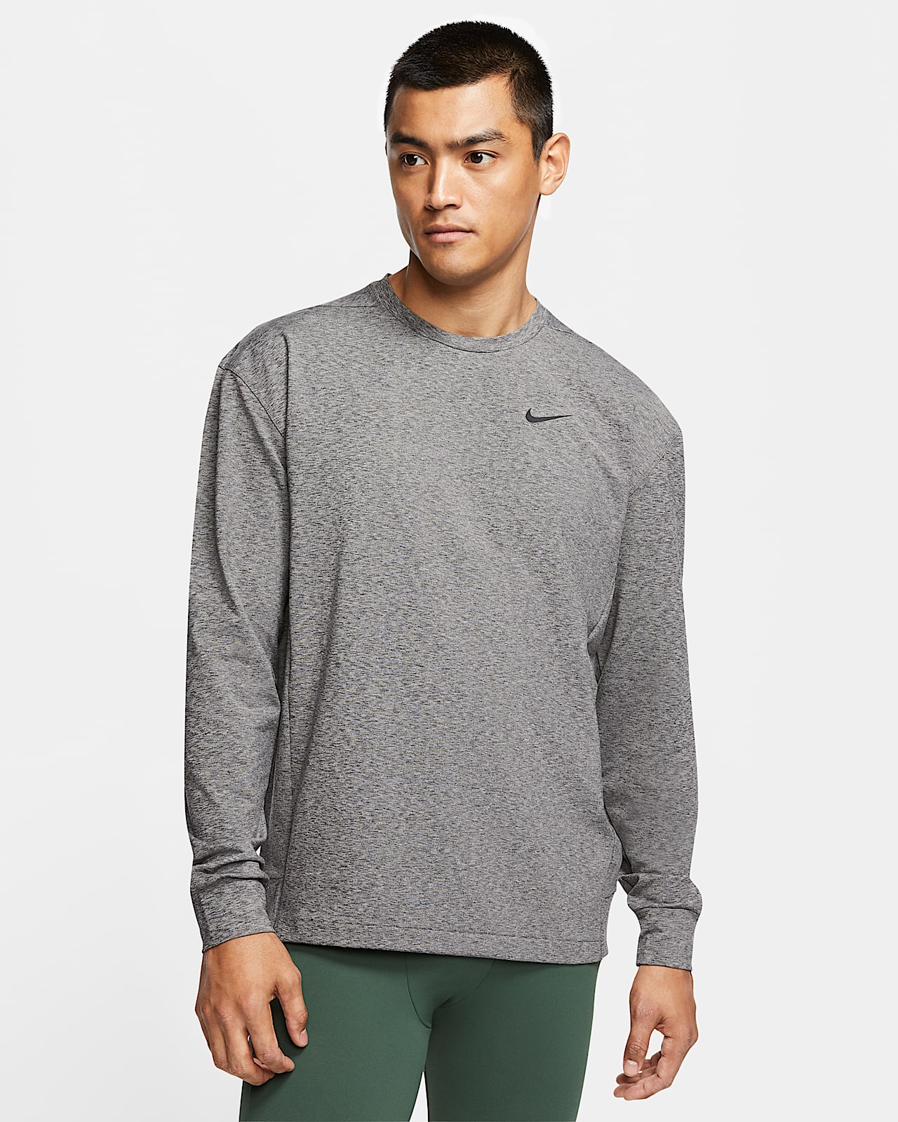 Nike Yoga Dri FIT Langarm Oberteil für Herren Nike Yoga Dri FIT Langarm Oberteil für Herren