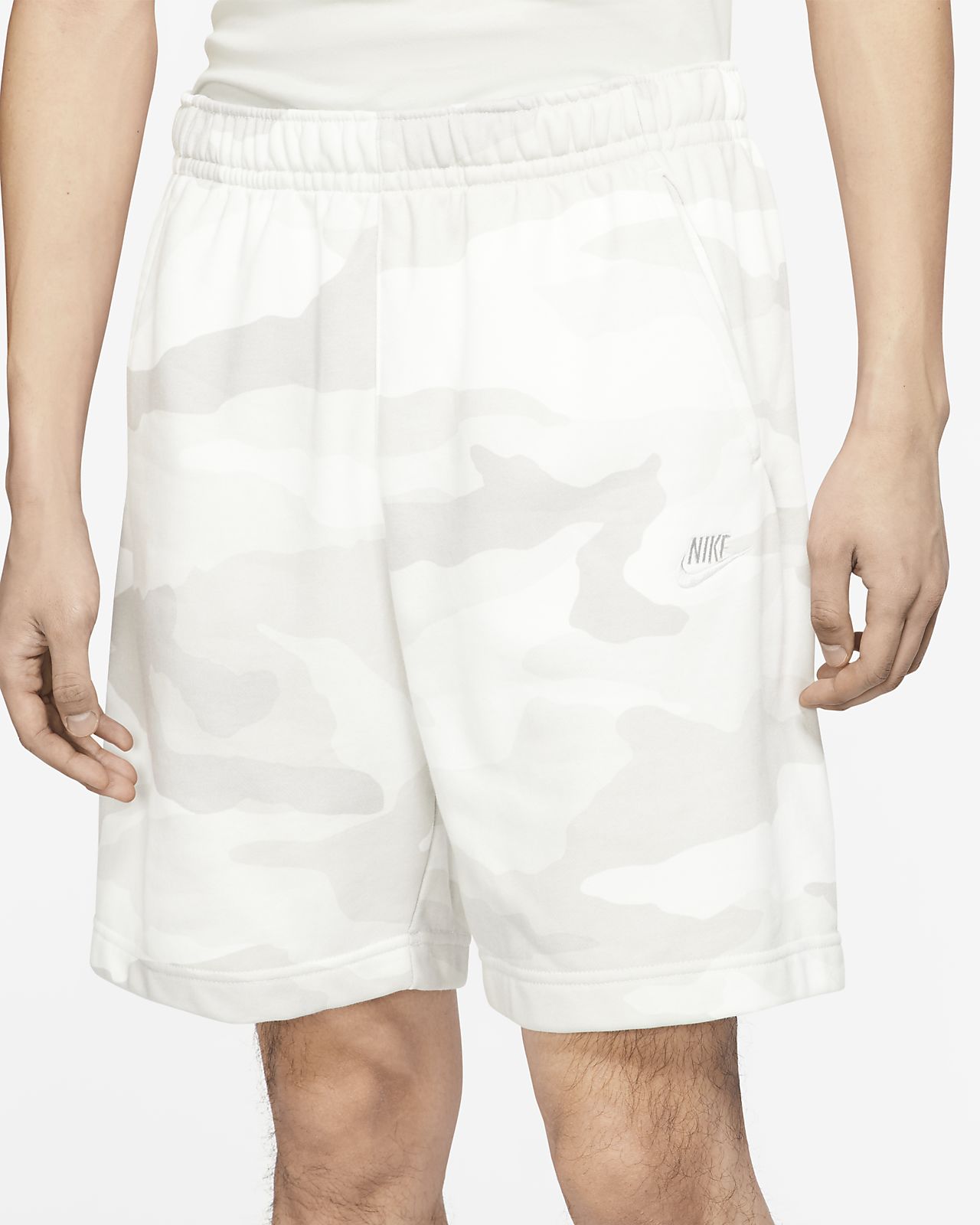 nike camo club shorts