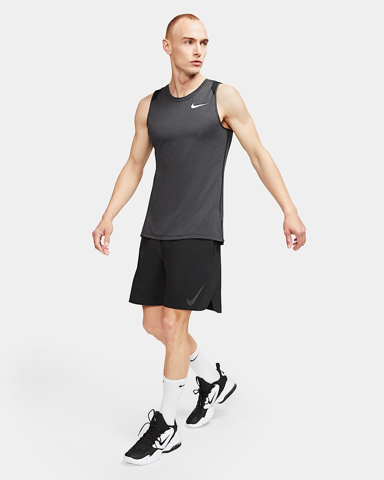 nike men's pro breathe tank top