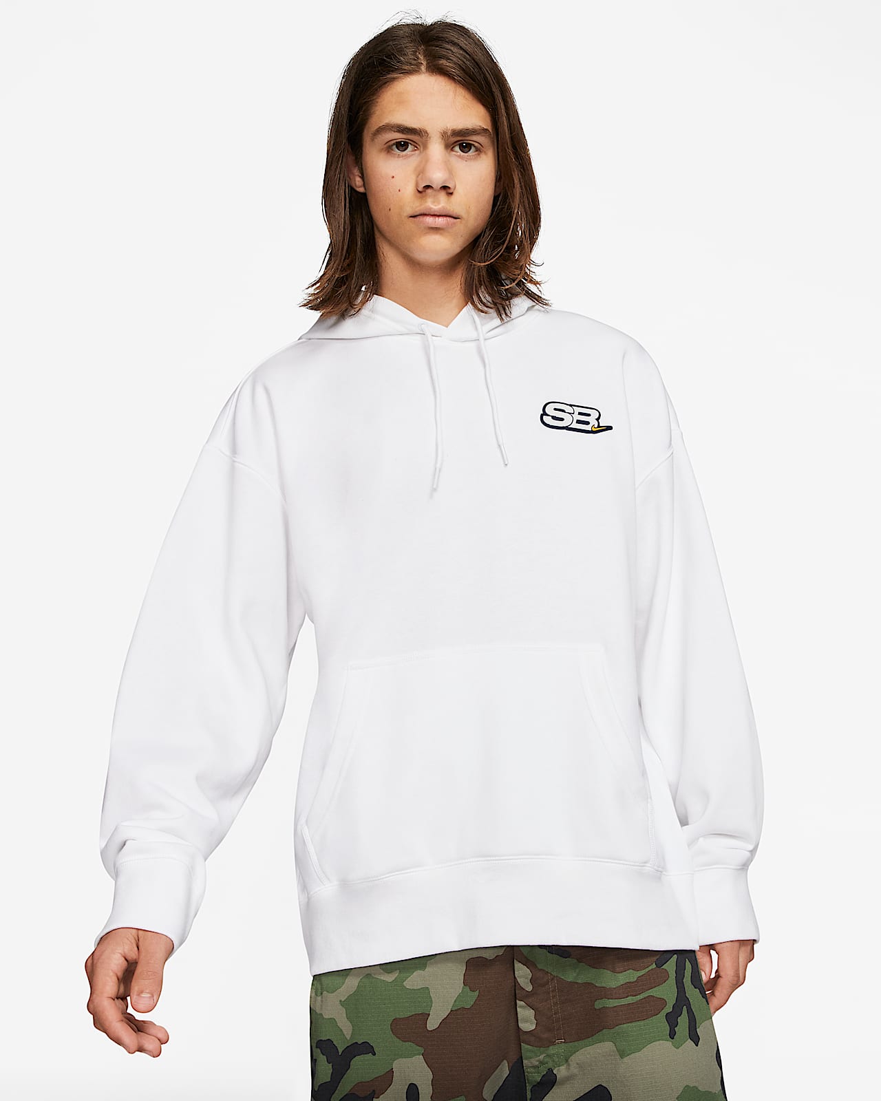 Nike SB Skate Hoodie. Nike GB Nike SB Skate Hoodie WhiteFossil
