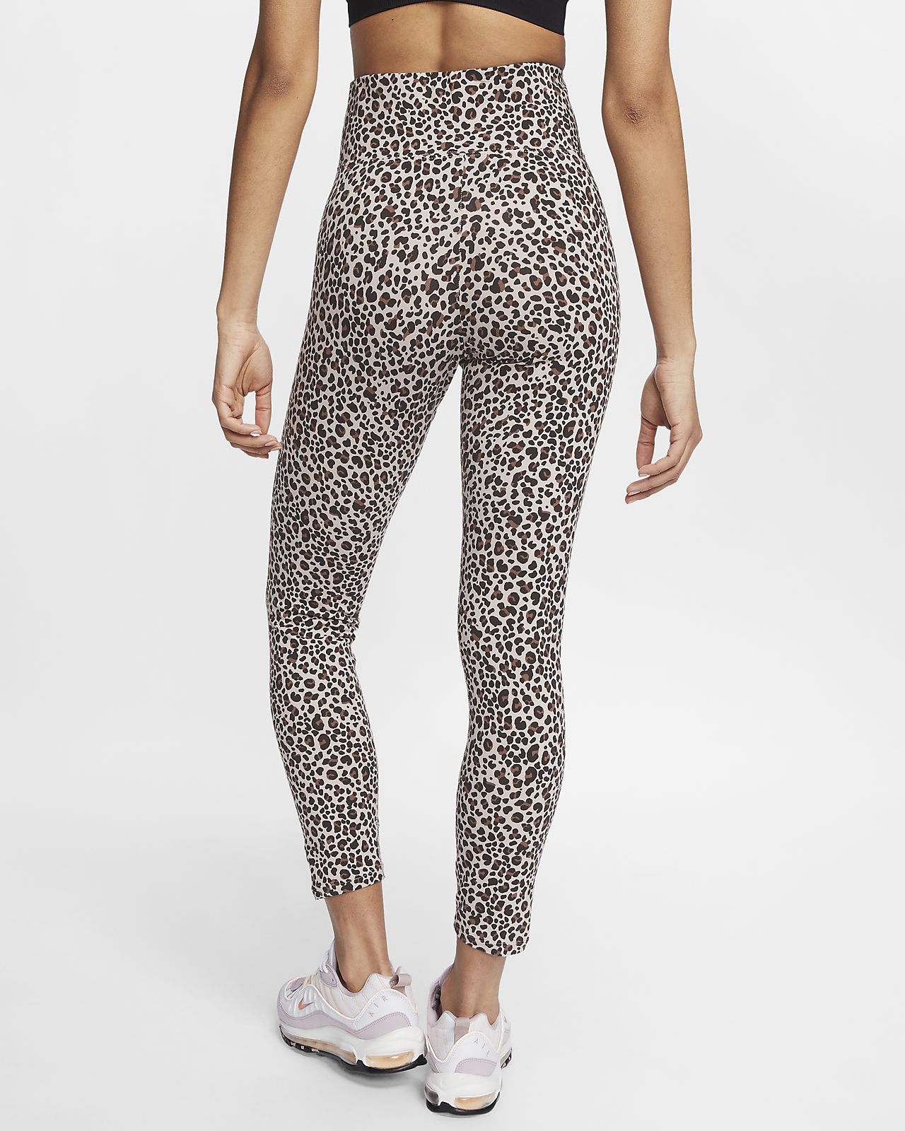 nike pink leopard print leggings