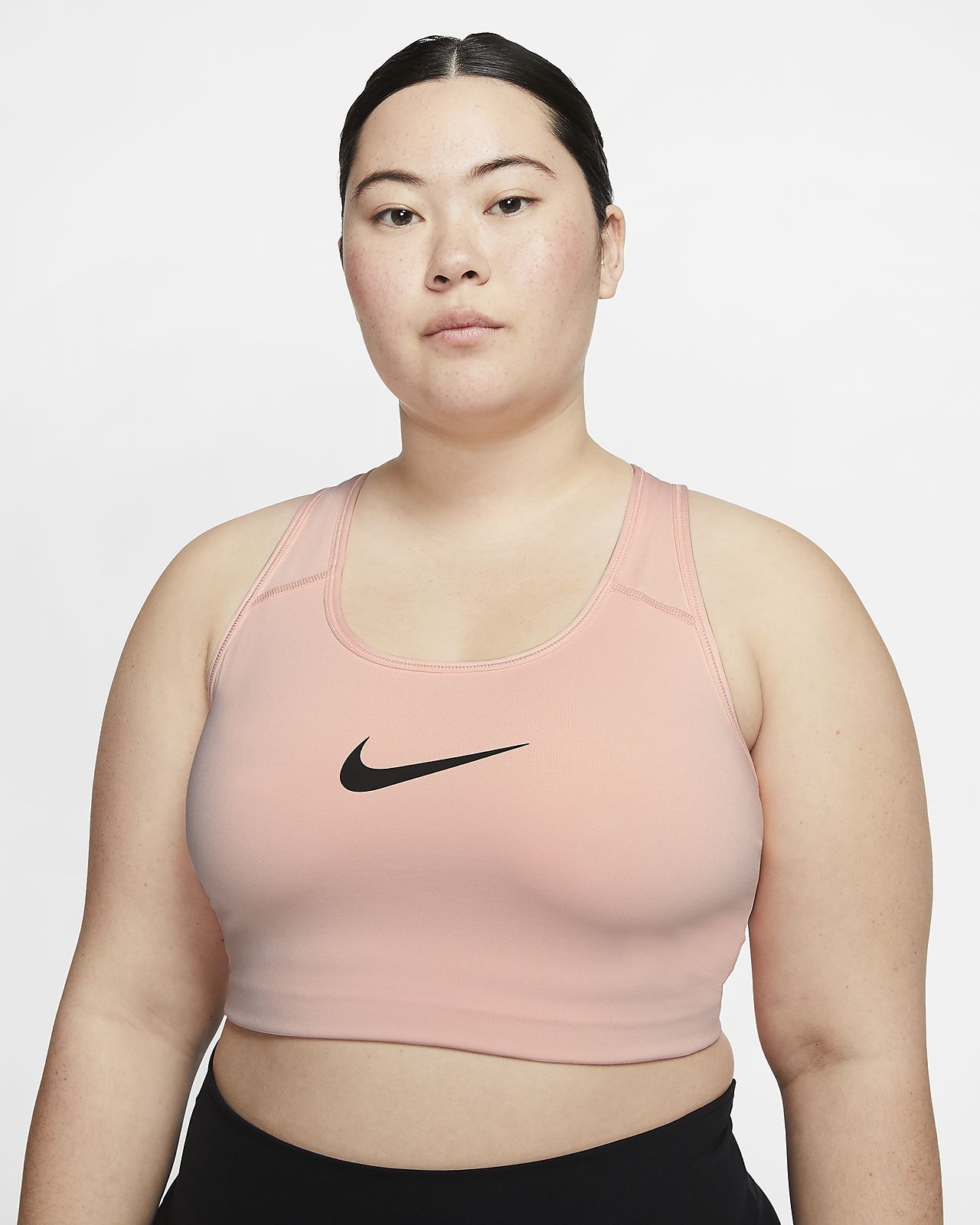 nike crop top plus size