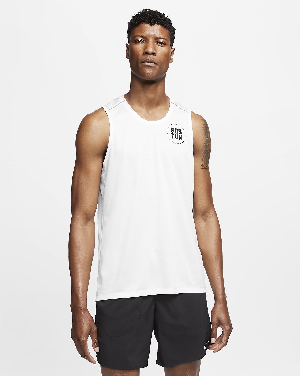 nike miler vest mens