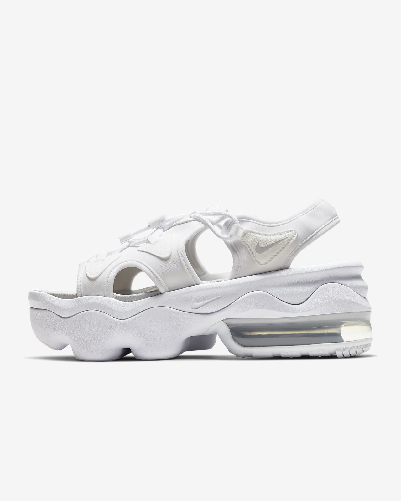 white nike sandals womens