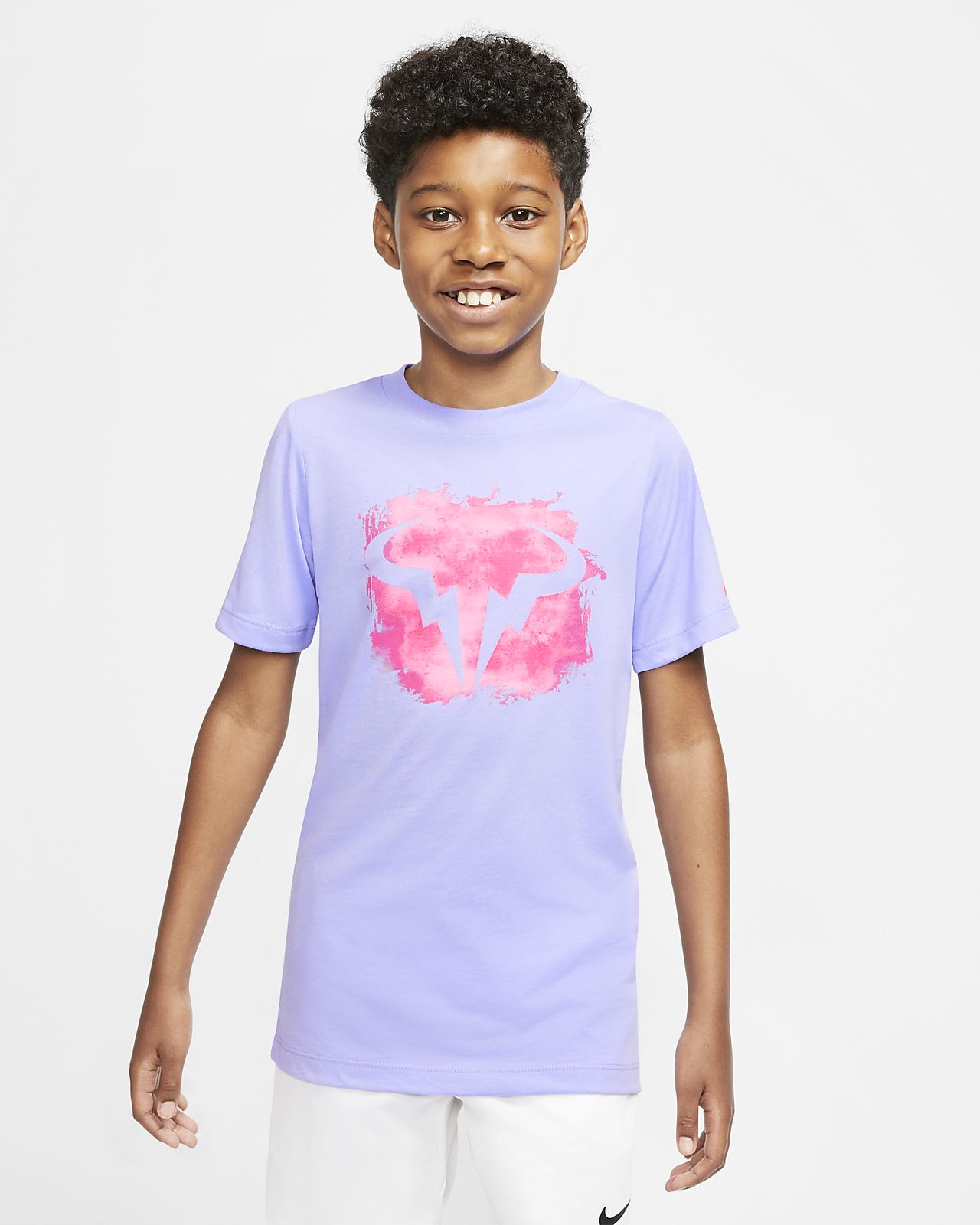 boys purple nike shirt