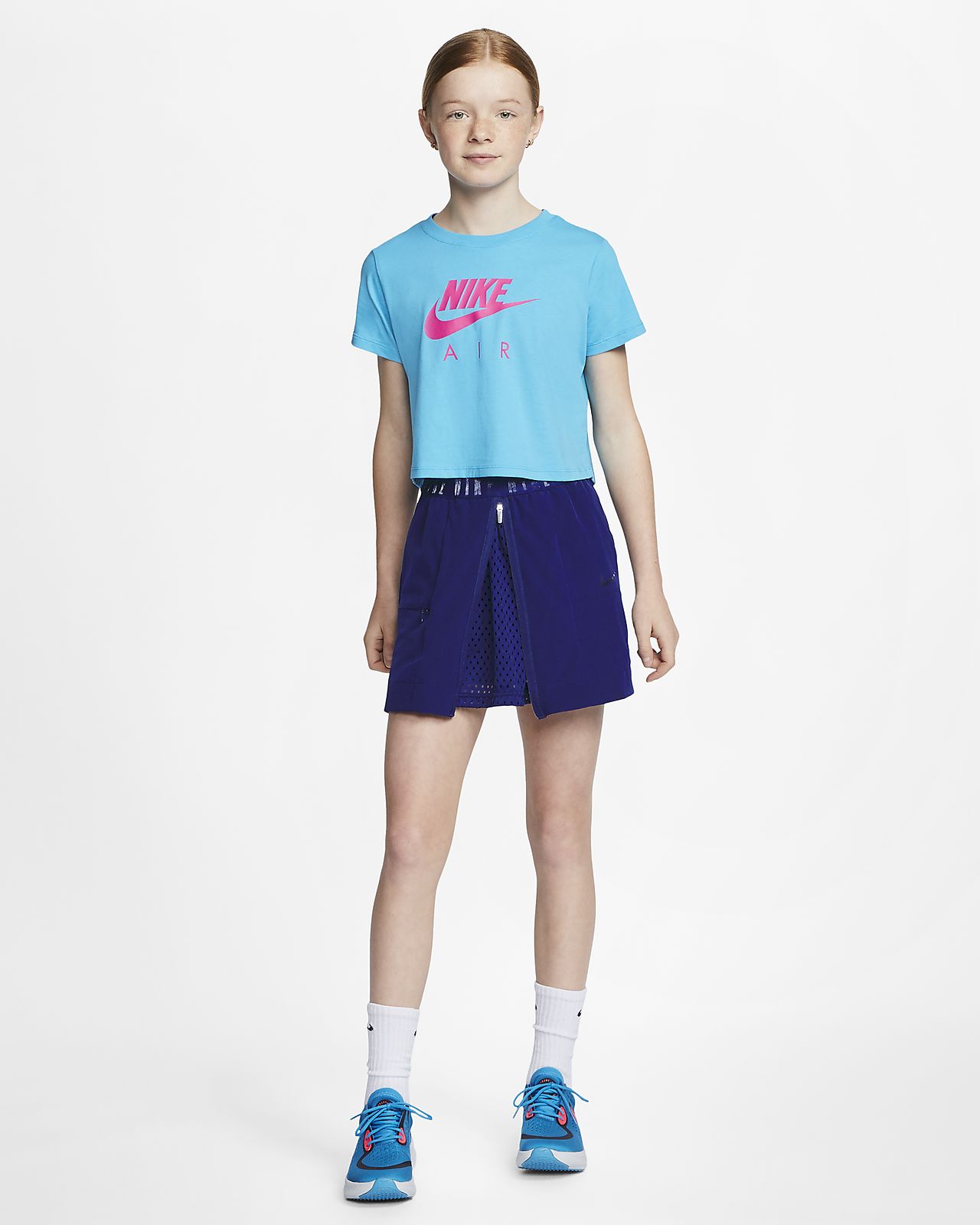 nike crop tshirt