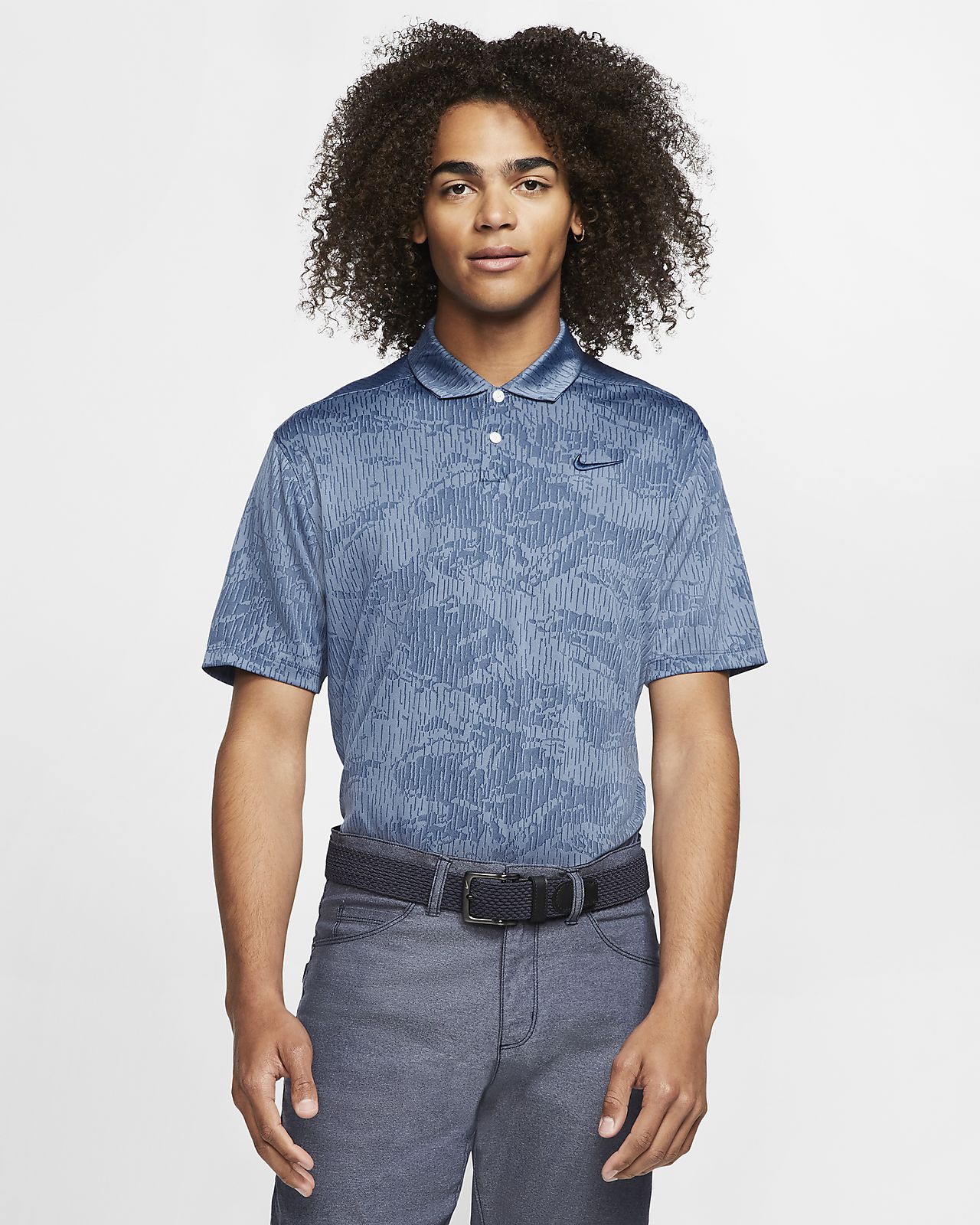 nike golf polo camo