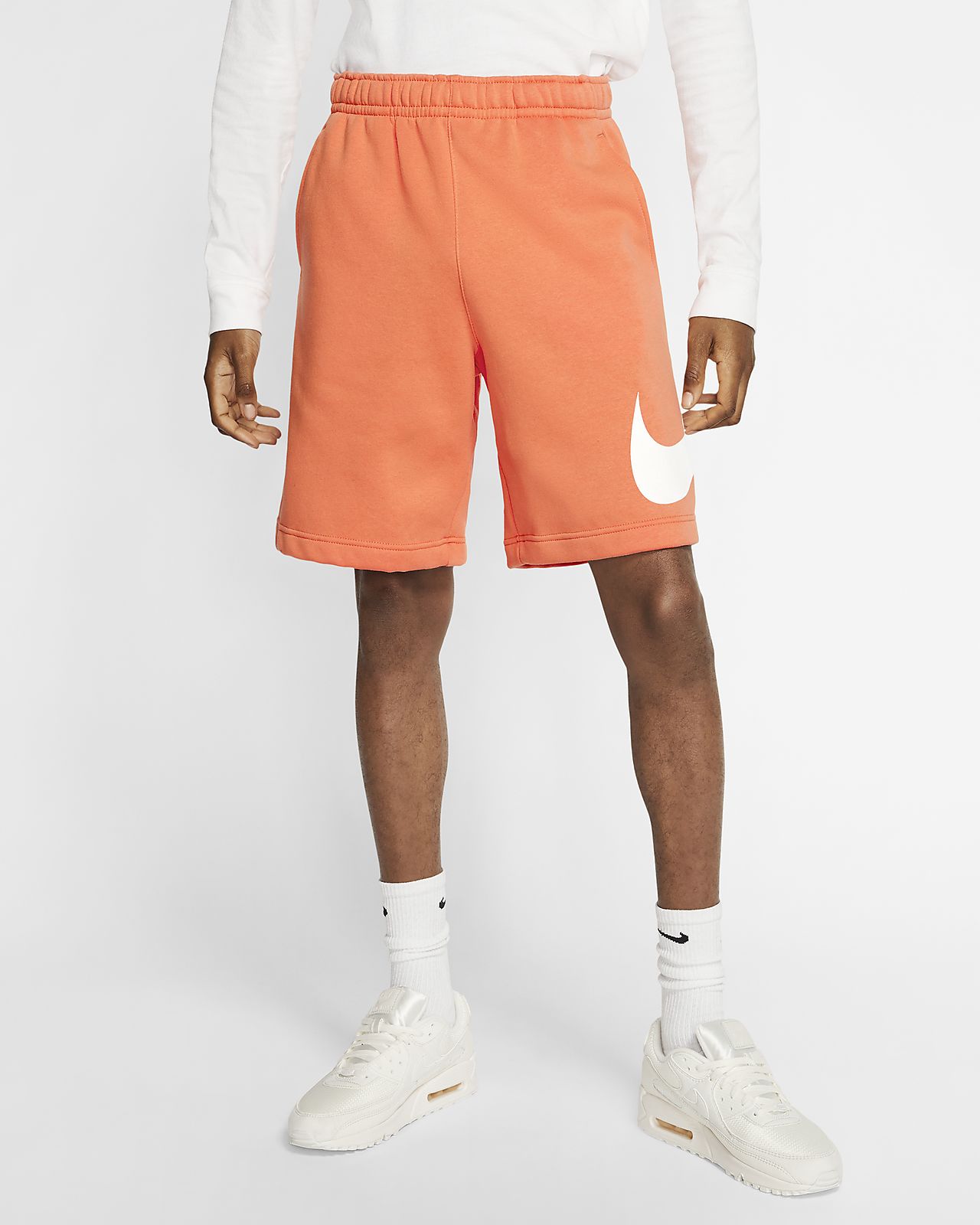 nike shorts orange 