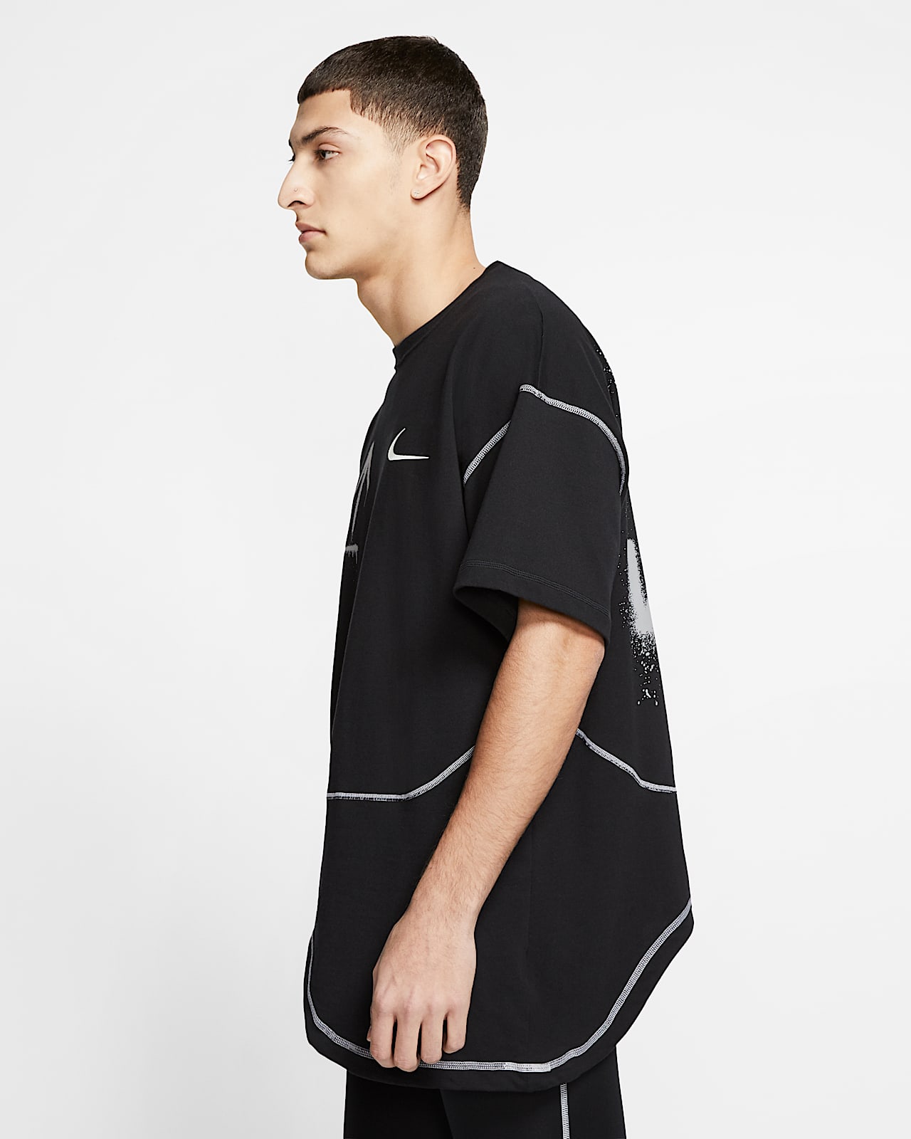 oversized nike tee
