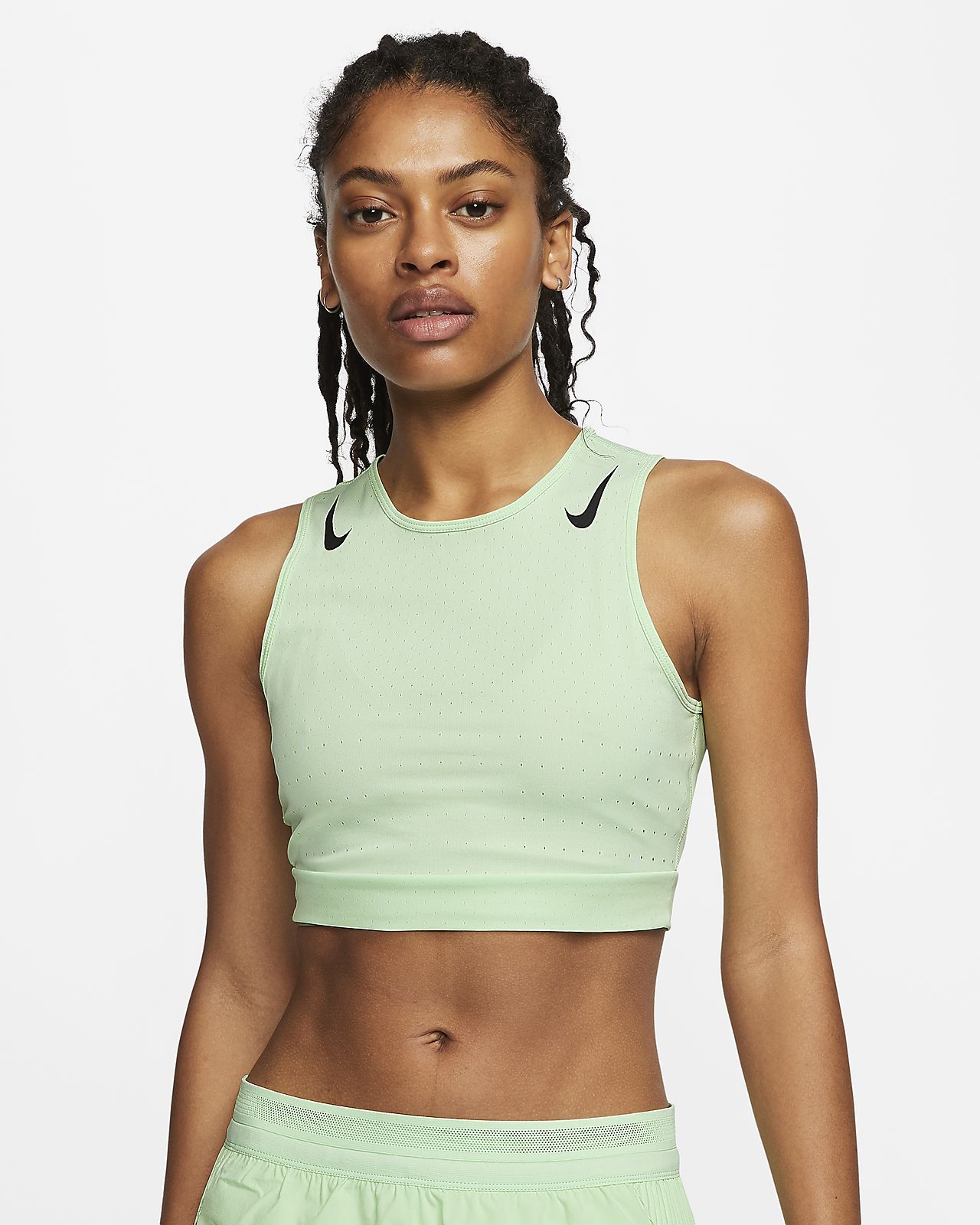 running crop top