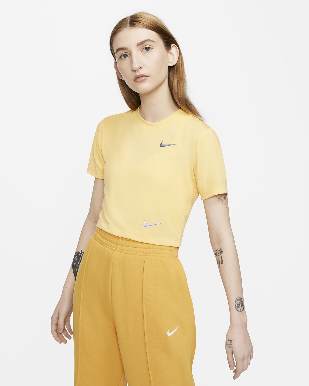 sportswear slim fit crop top