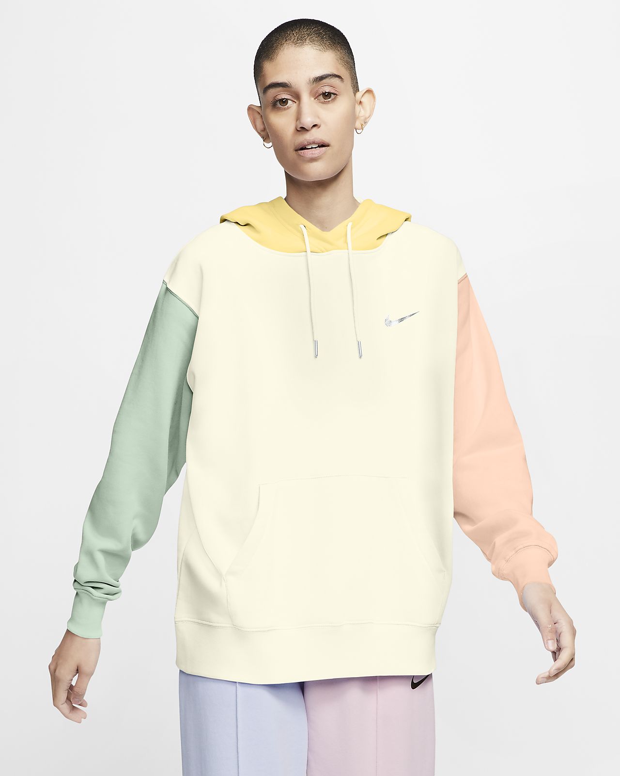 Swoosh Pullover Hoodie. Nike IL