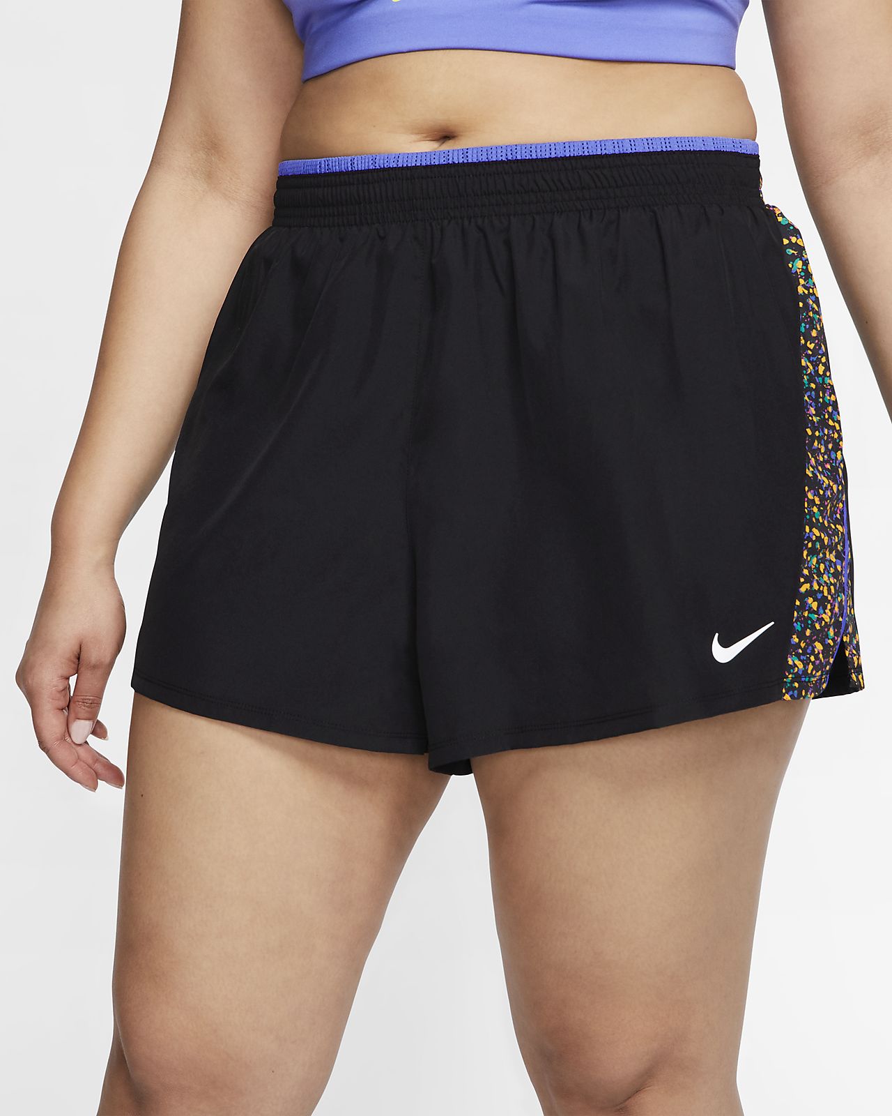 nike plus size running shorts