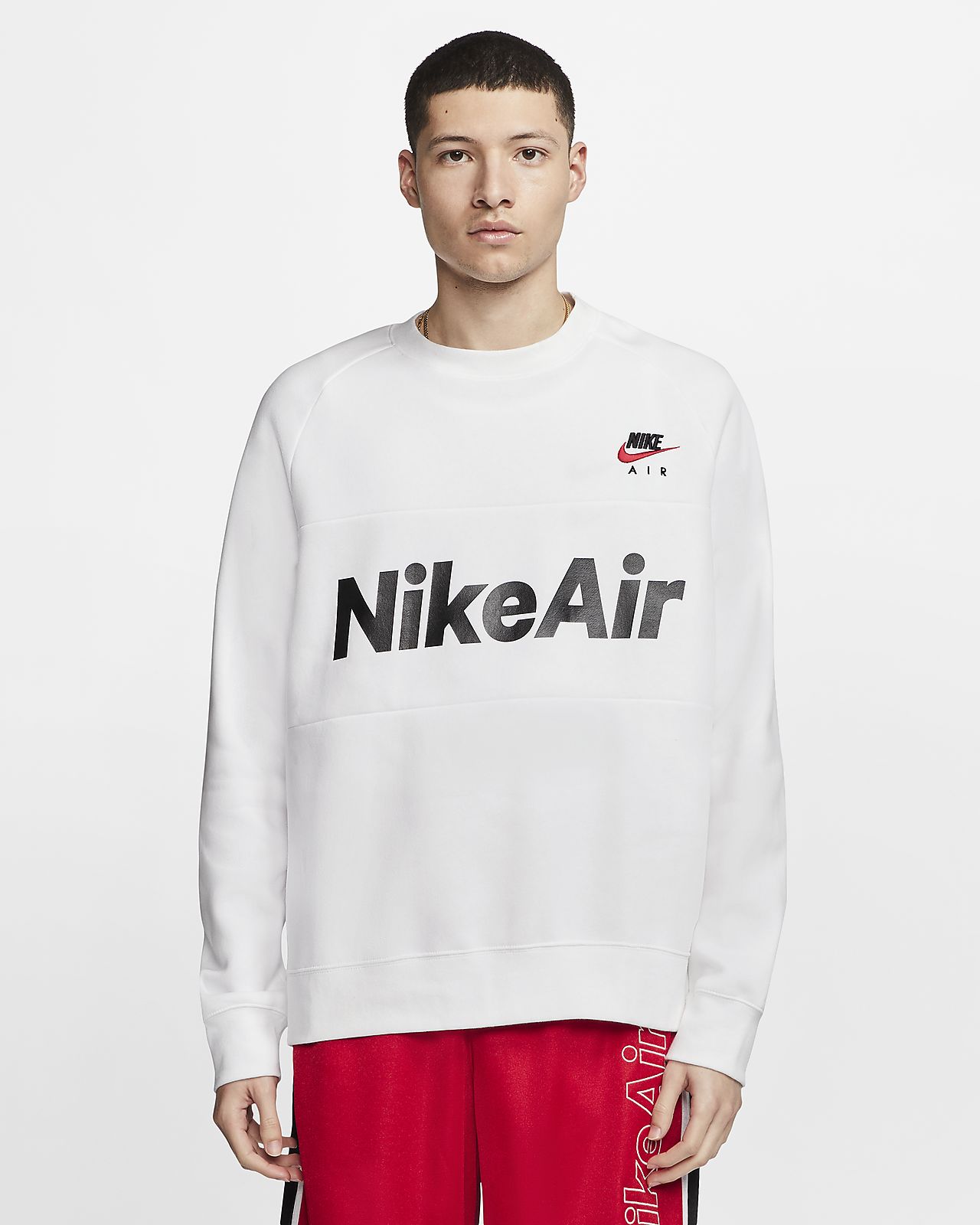 nike air fleece crew pants