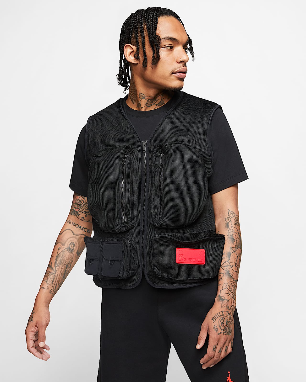 nike mesh logo vest