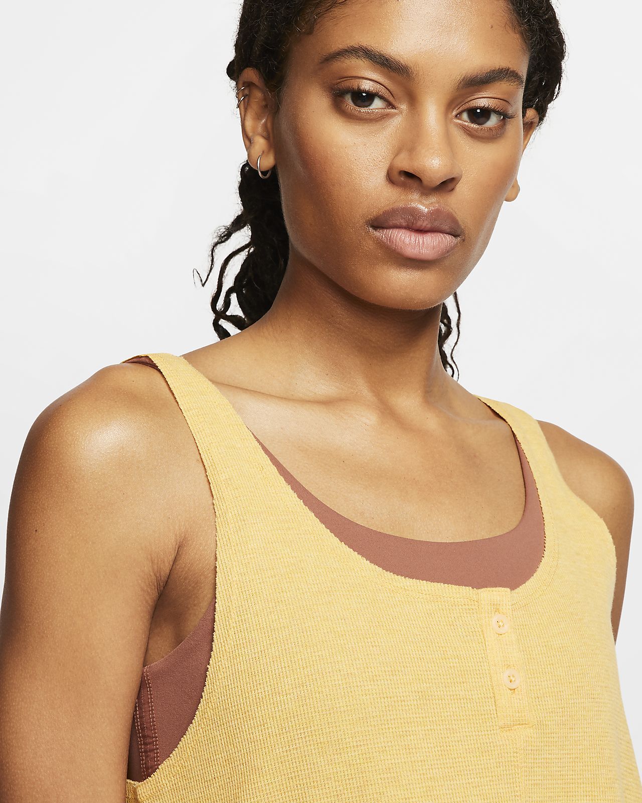 nike flow cut out tank