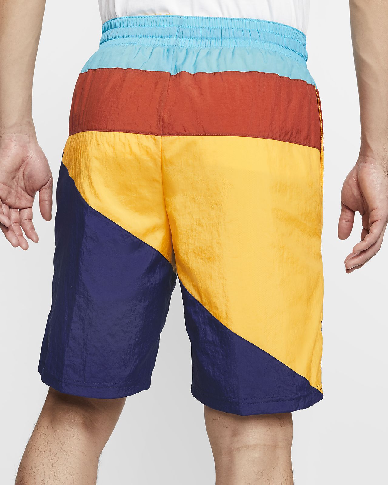 basketball shorts yellow