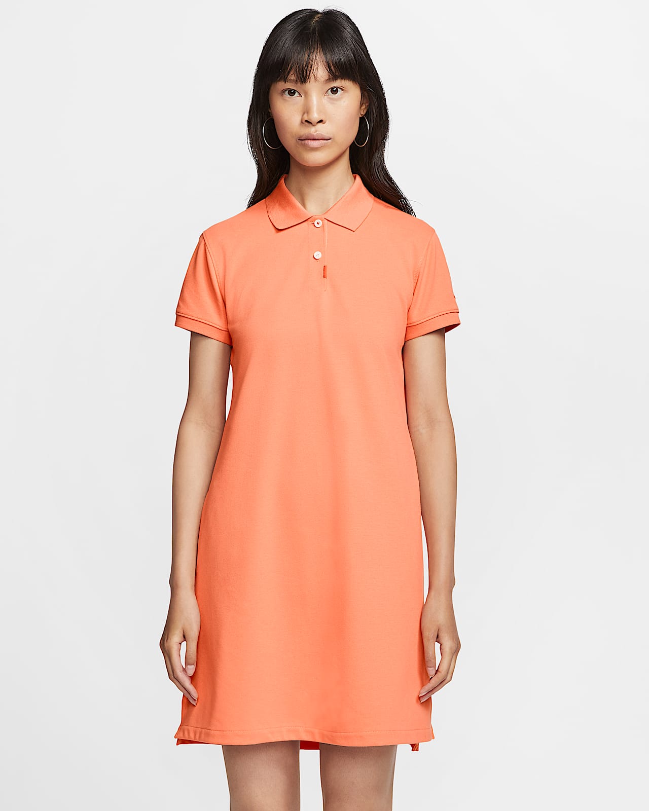 nike orange dress