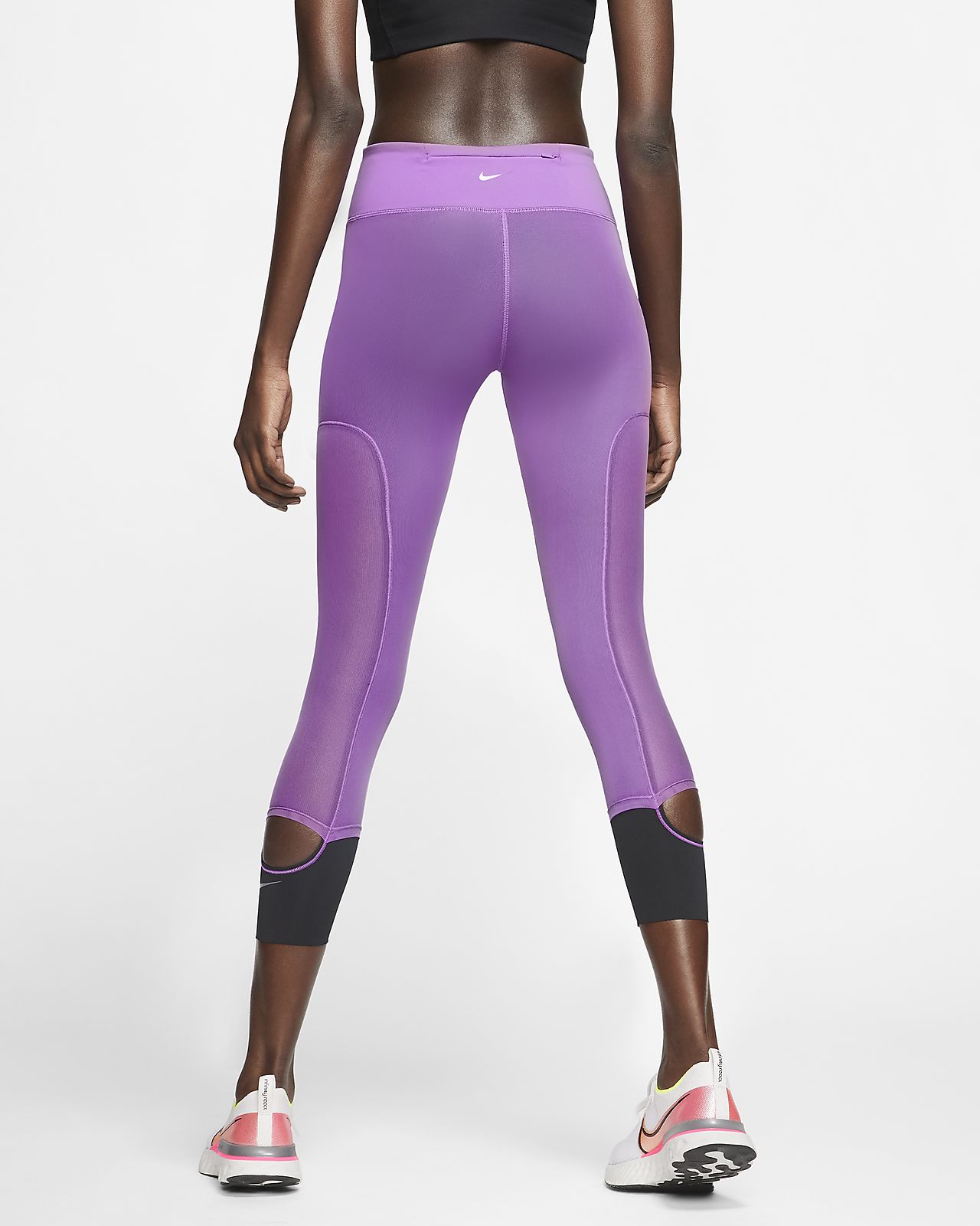 purple leggings nike