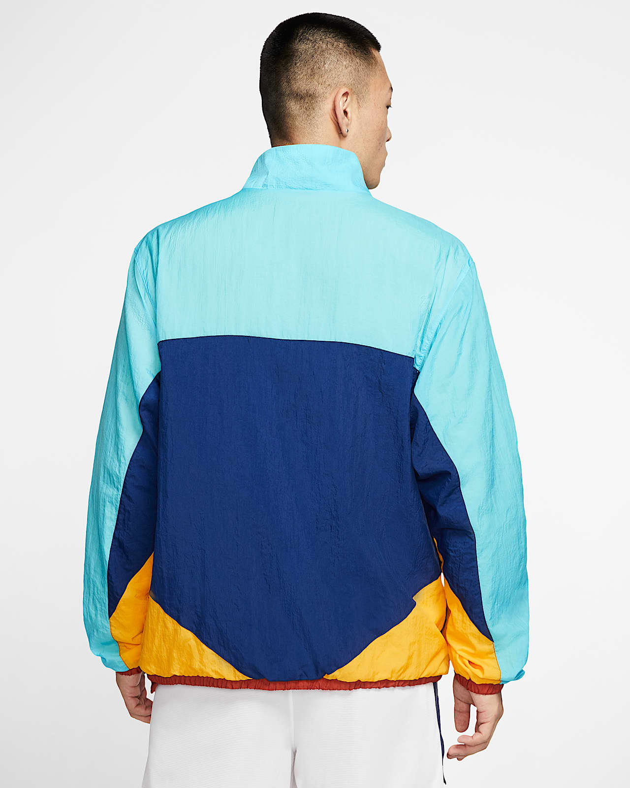 teal windbreaker nike