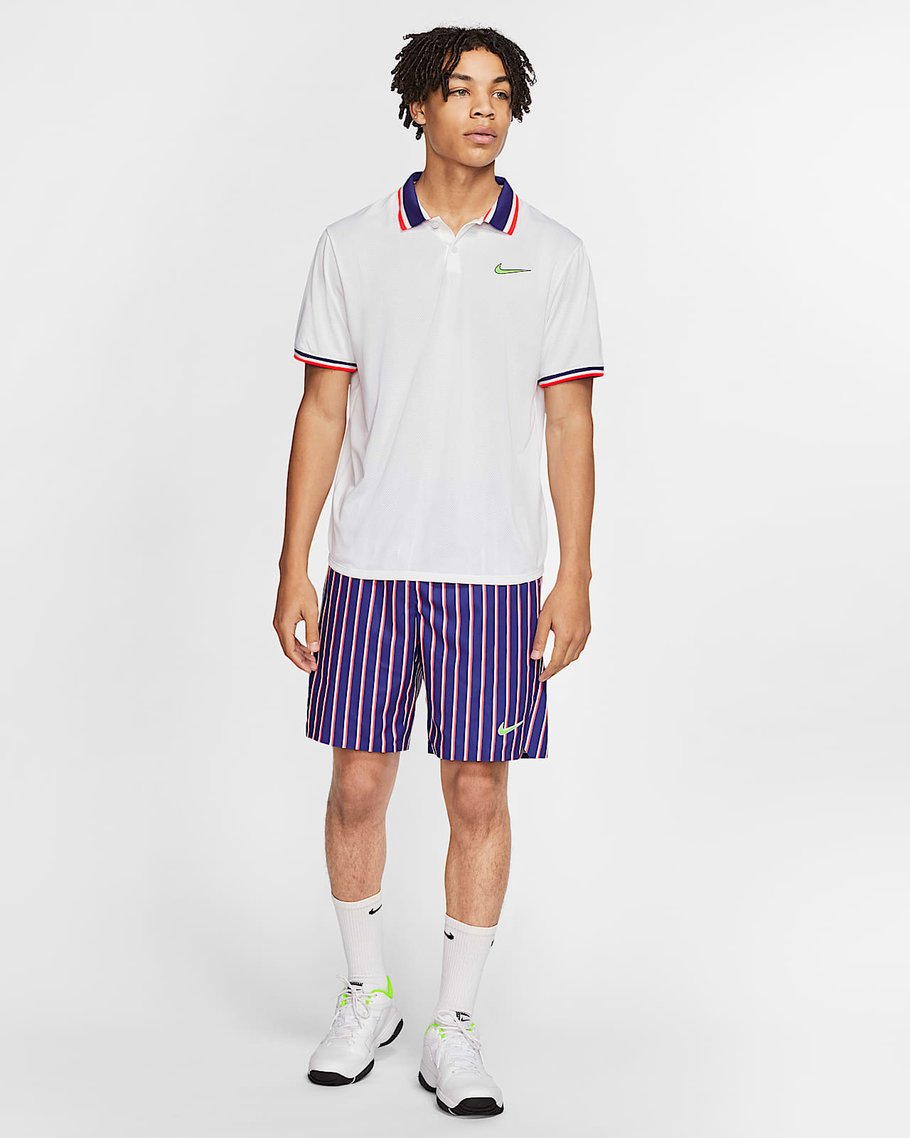 nike court slam polo