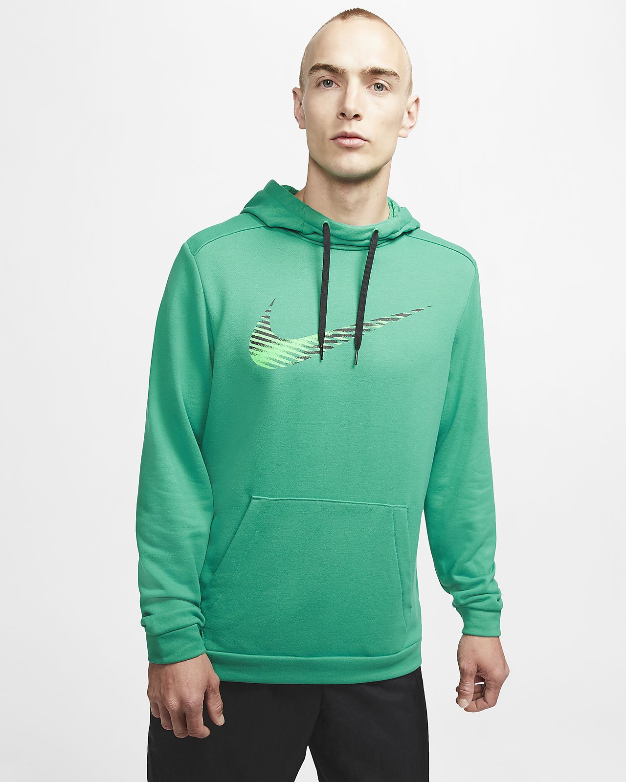 nike men's pullover training hoodie