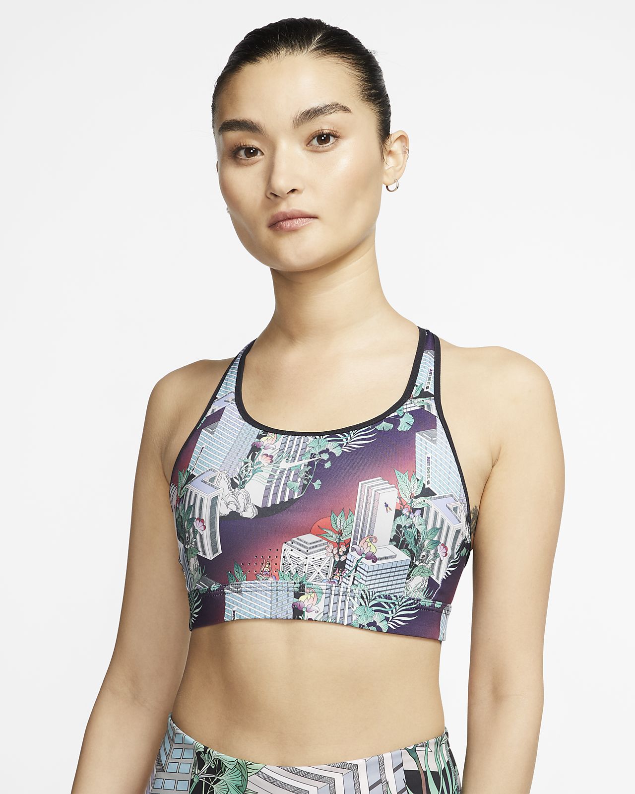 nike strappy bra