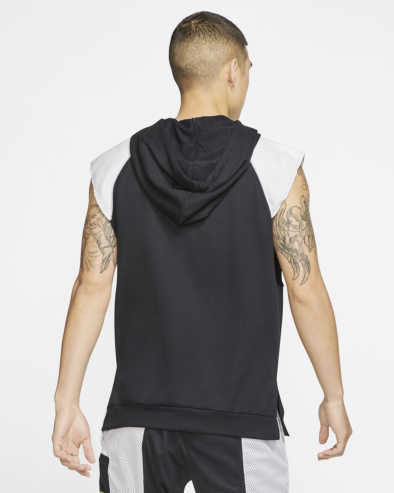 nike just do it sleeveless hoodie