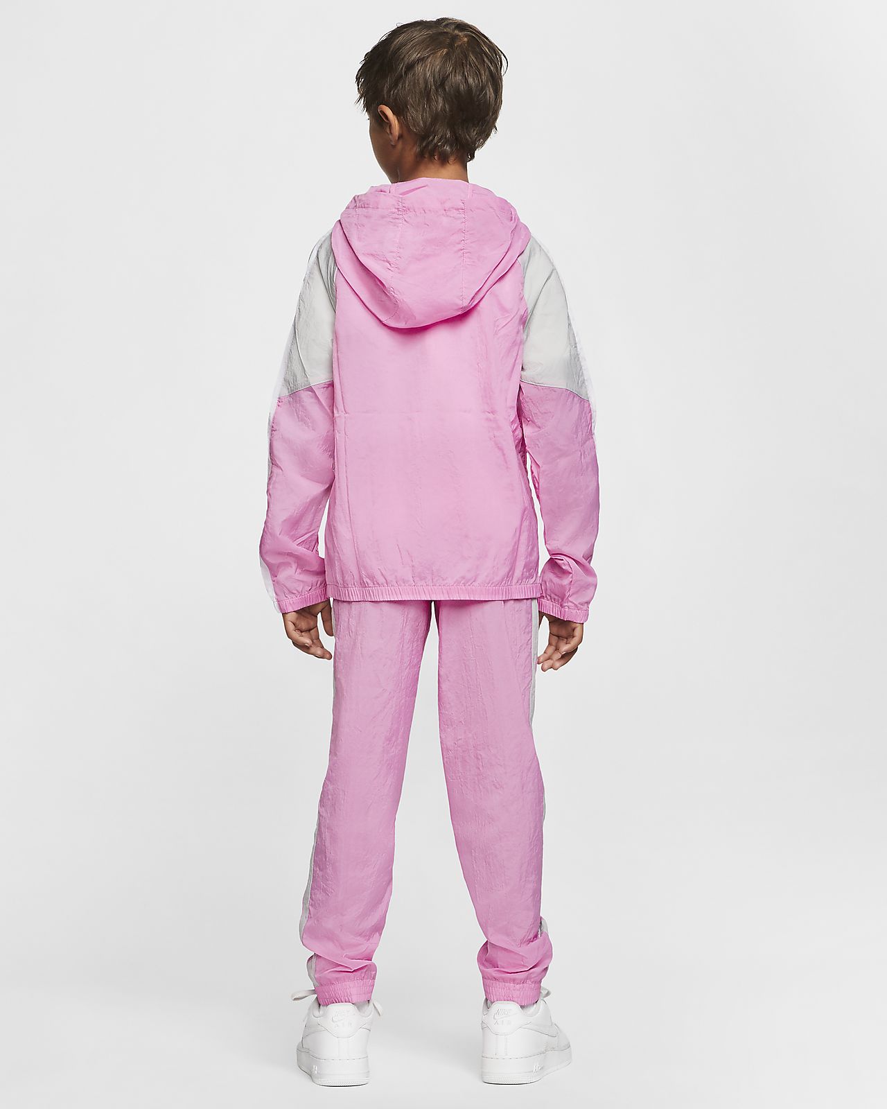 pink nike tracksuit kids