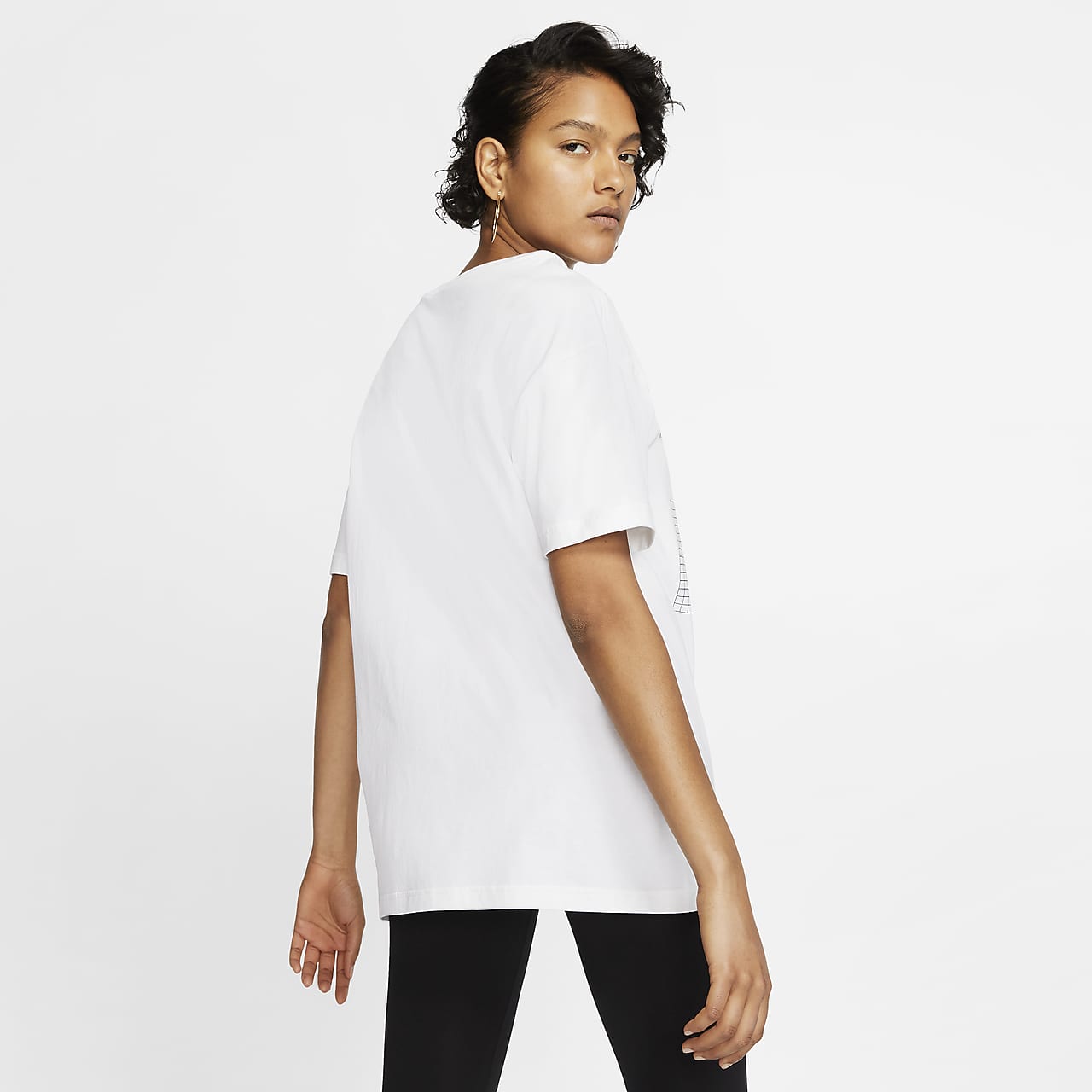 nike boyfriend t shirt white