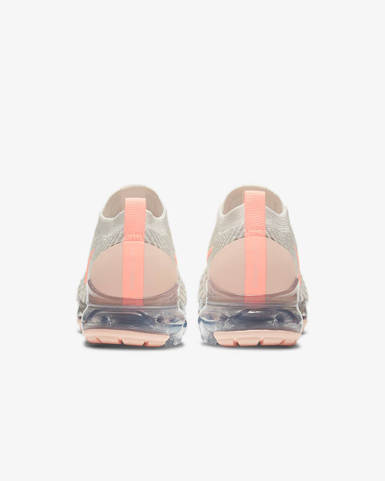 pink and cream vapormax