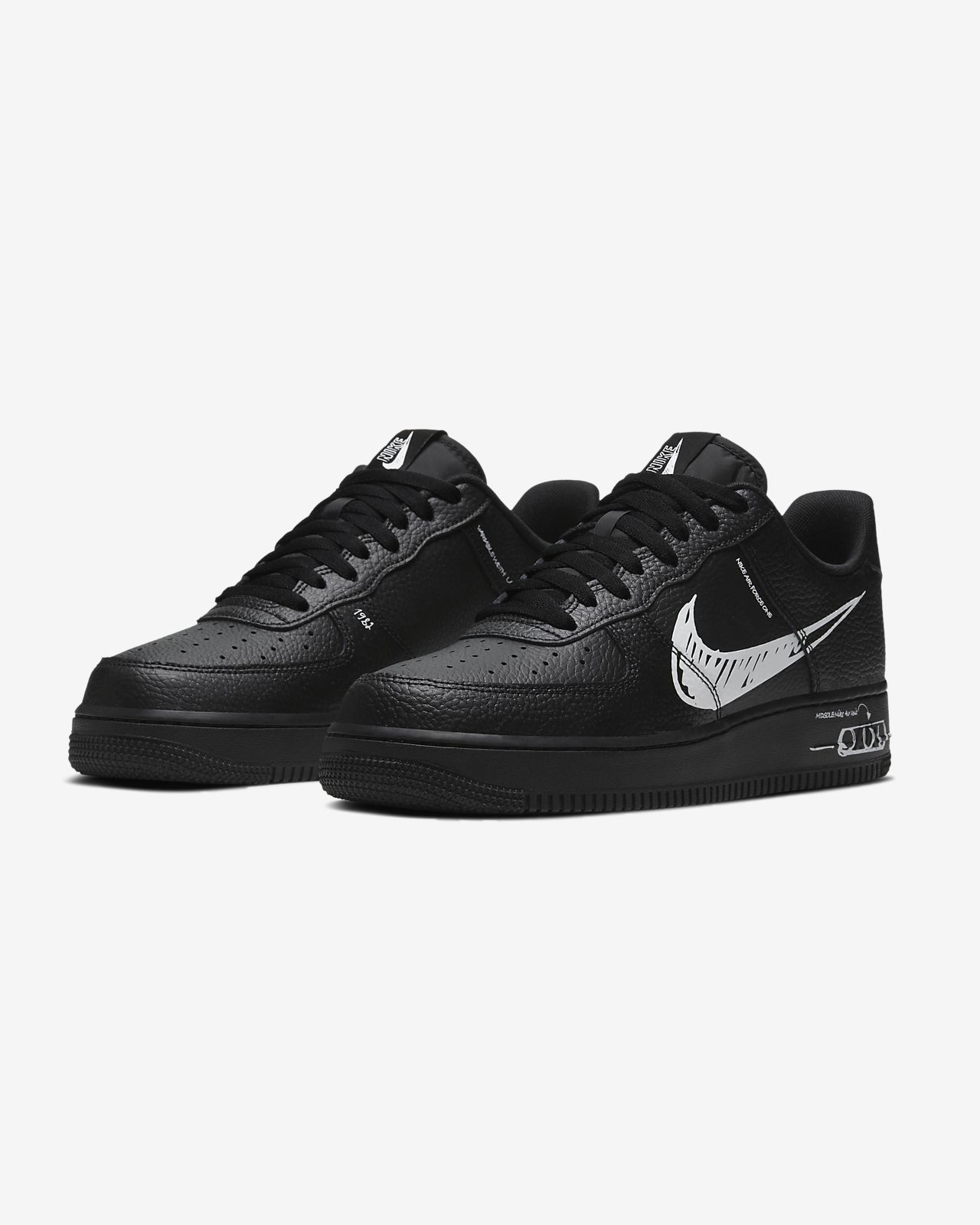 men's nike air force 1 lv8 utility casual shoes