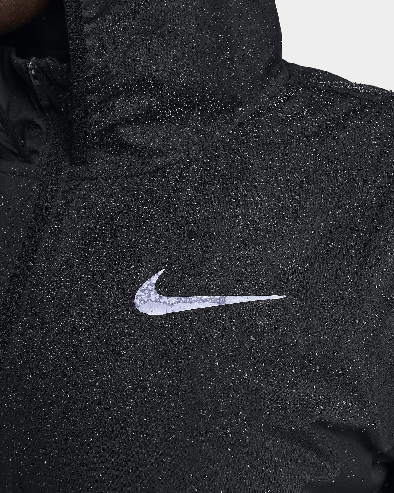 nike zip up rain jacket