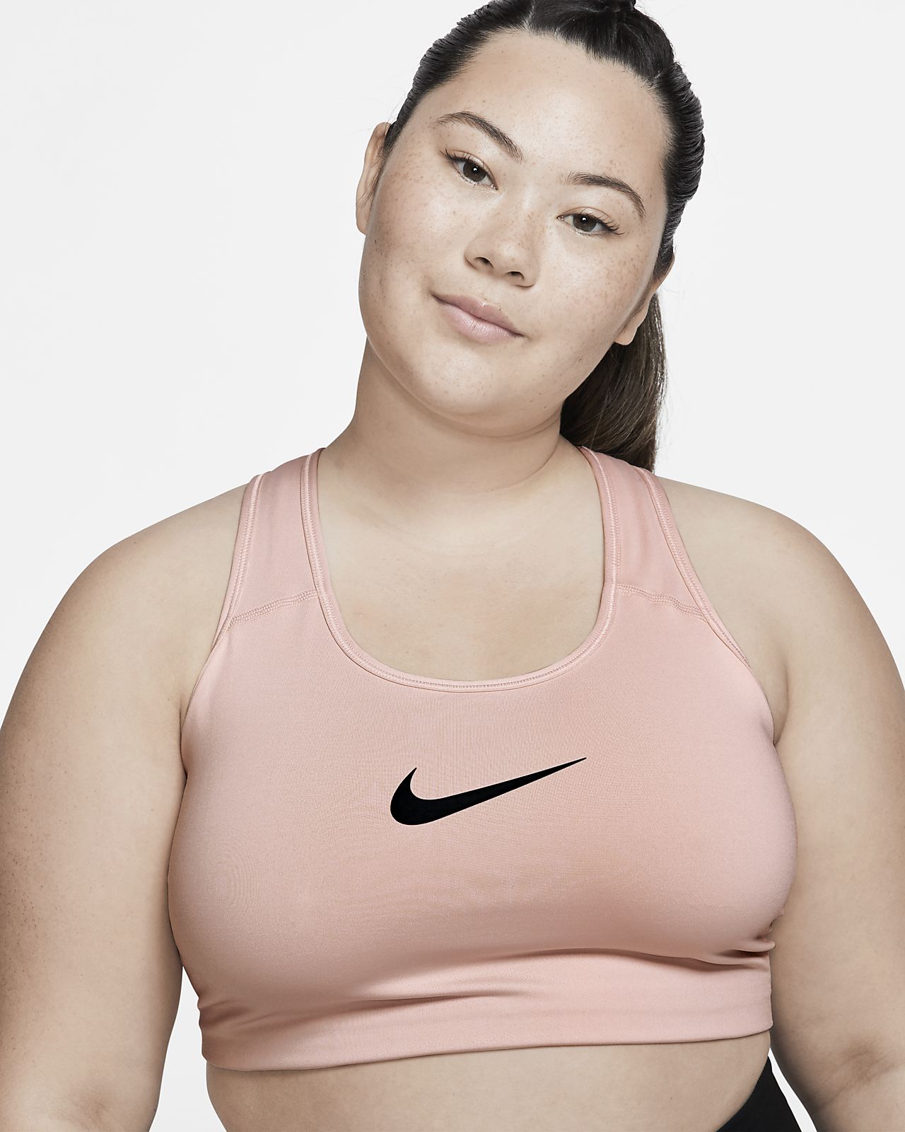 nike swoosh plus size bra