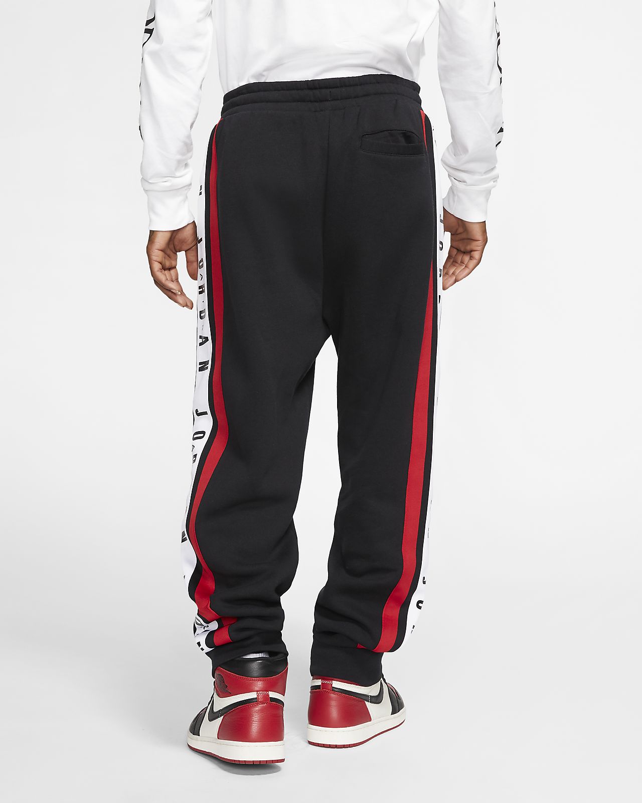 red jordan sweats