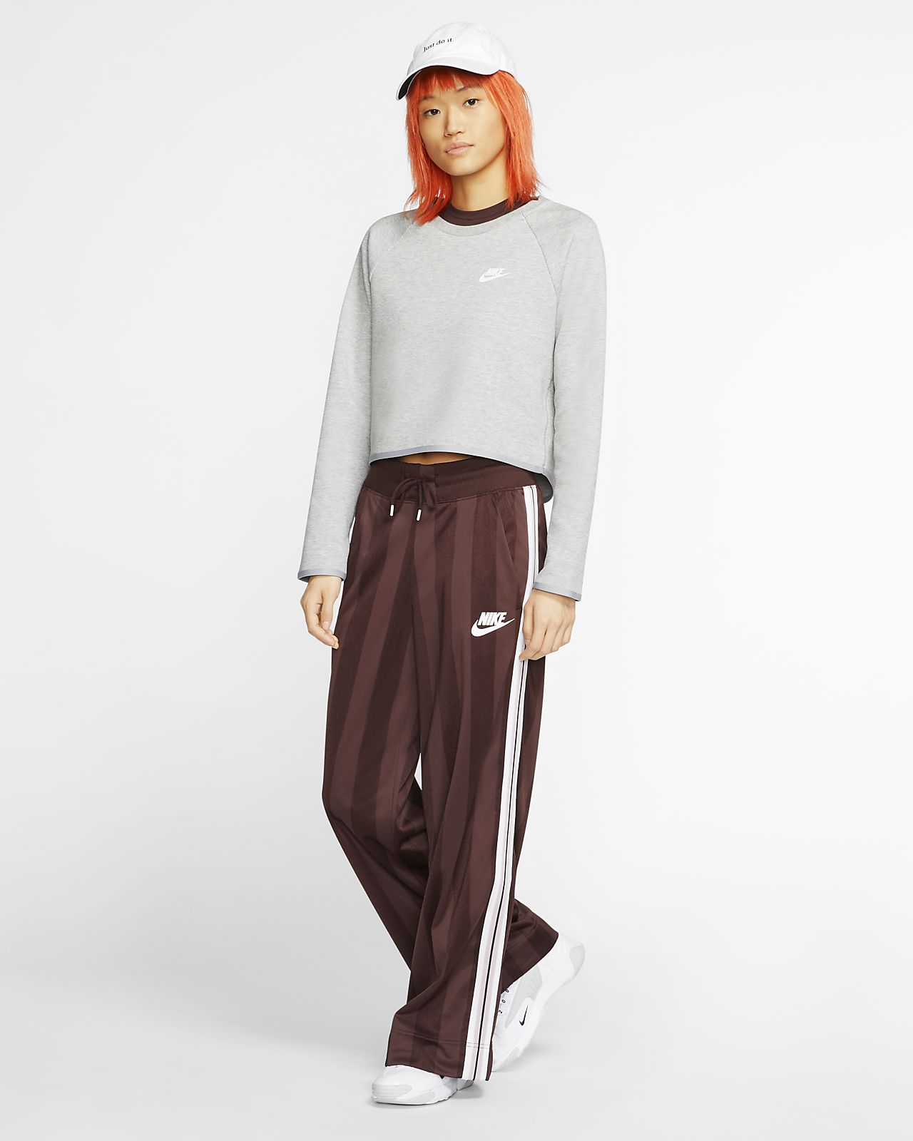 nike sportswear tech fleece women's crew