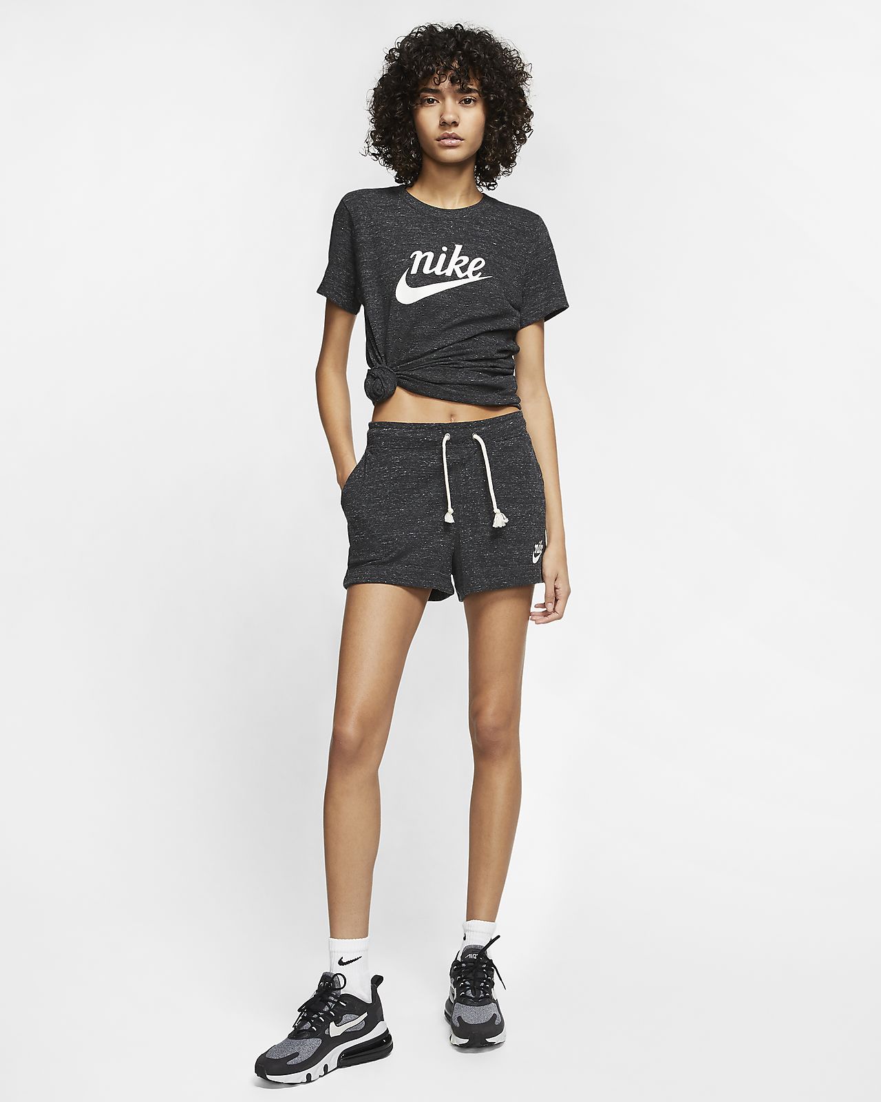 Nike Sportswear Gym Vintage Women S Shorts Nike Lu