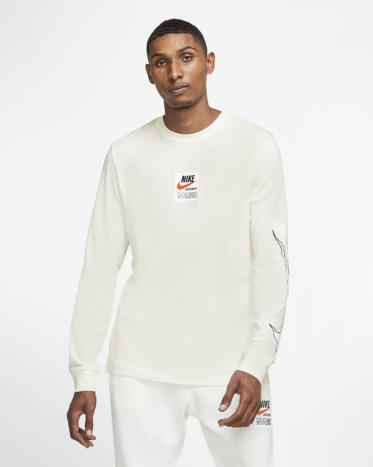 Nike Sportswear Men's Long-Sleeve Printed Top