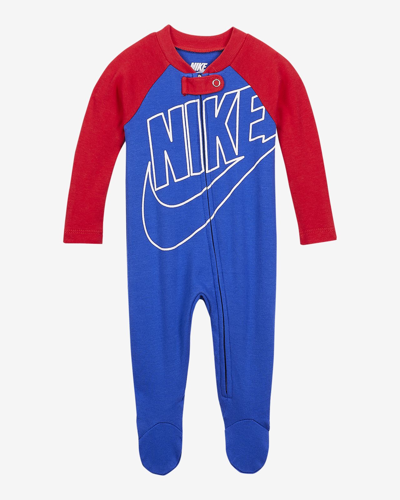 nike footed coverall