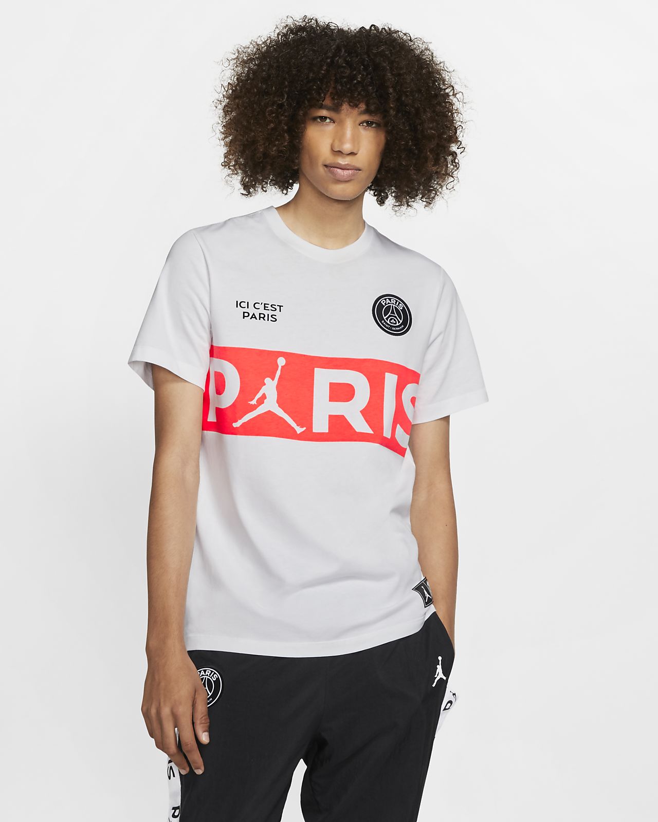 jordan psg wordmark tee