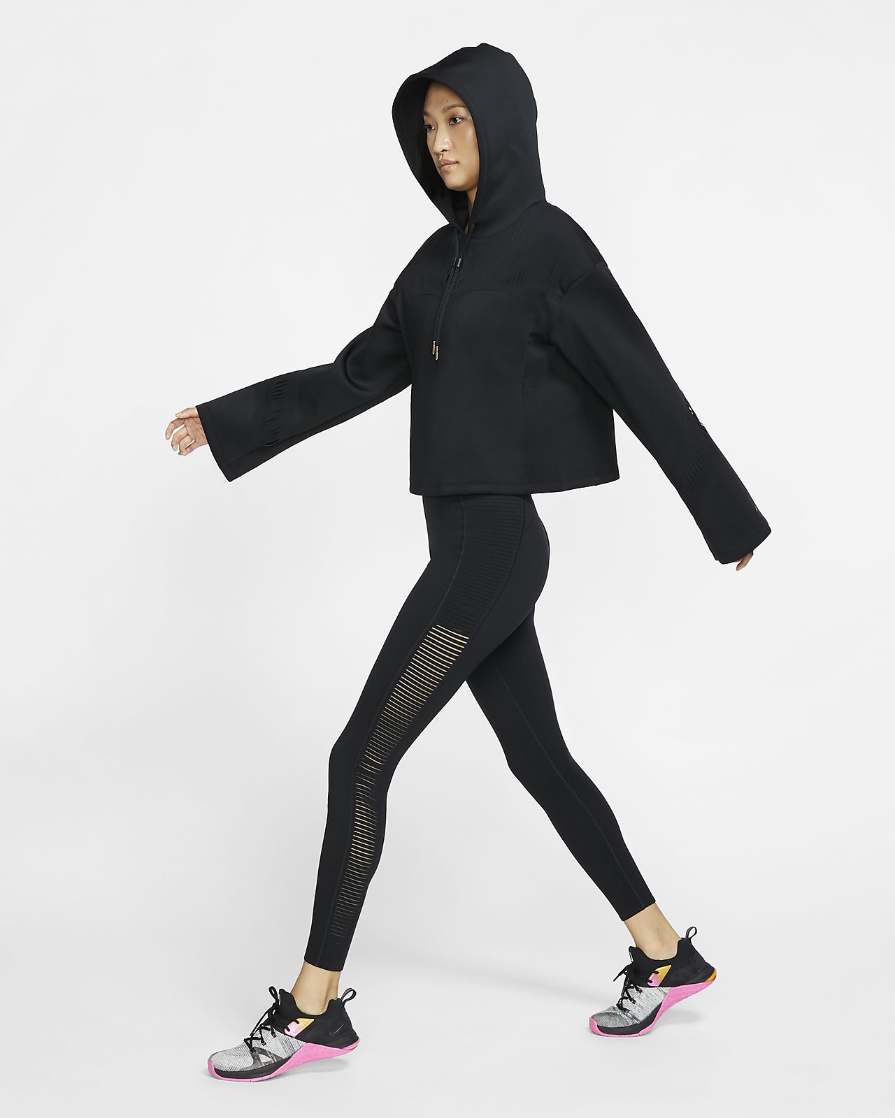 nike tight hoodie