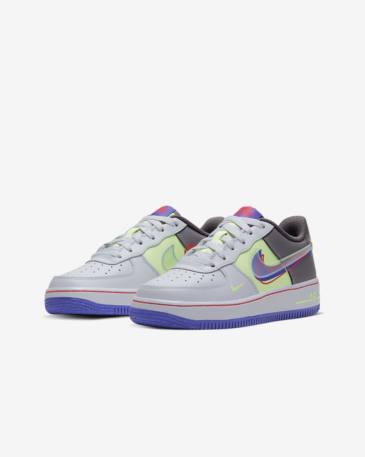 air force 1 lv8 pure platinum rush violet