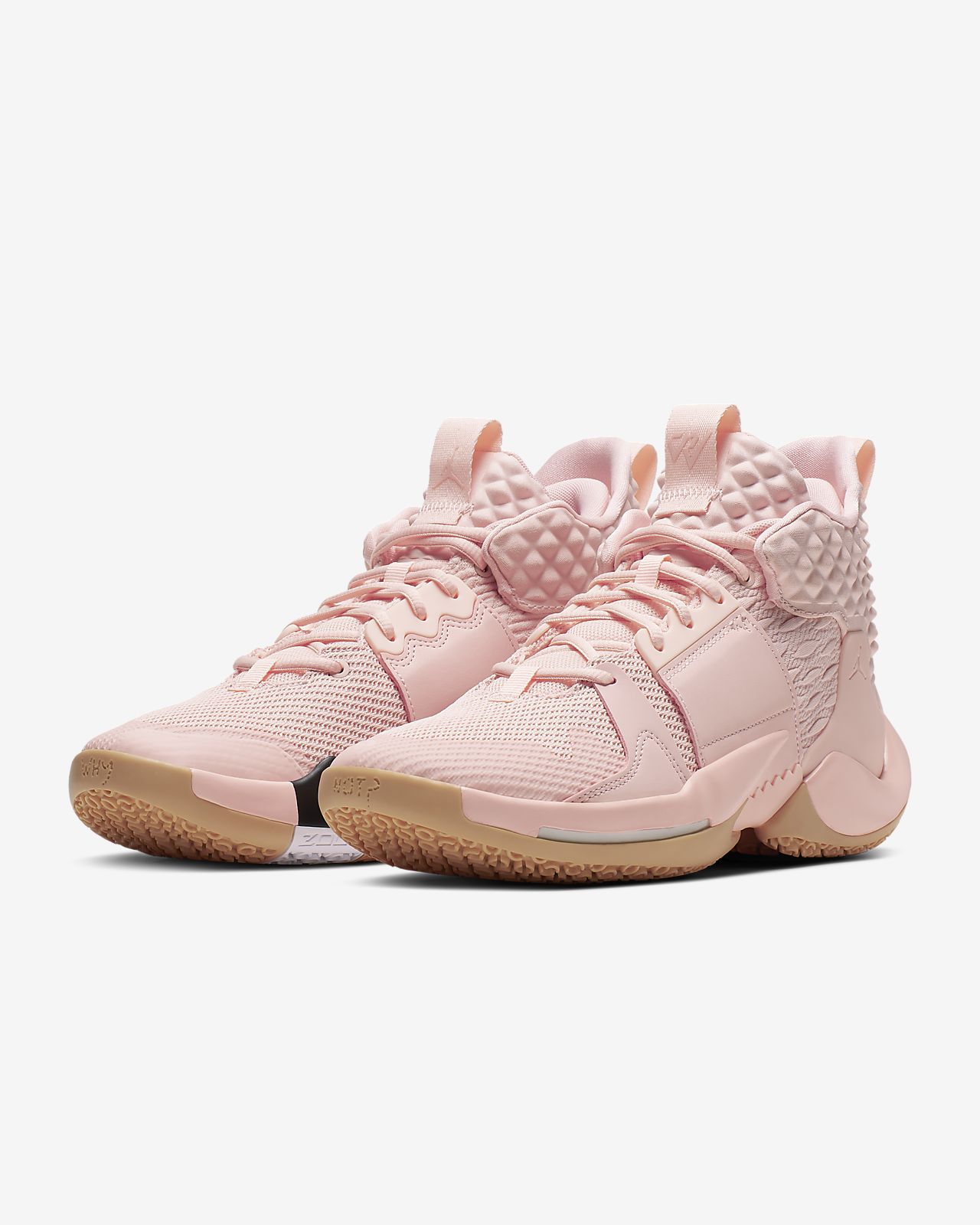 baby pink basketball shoes